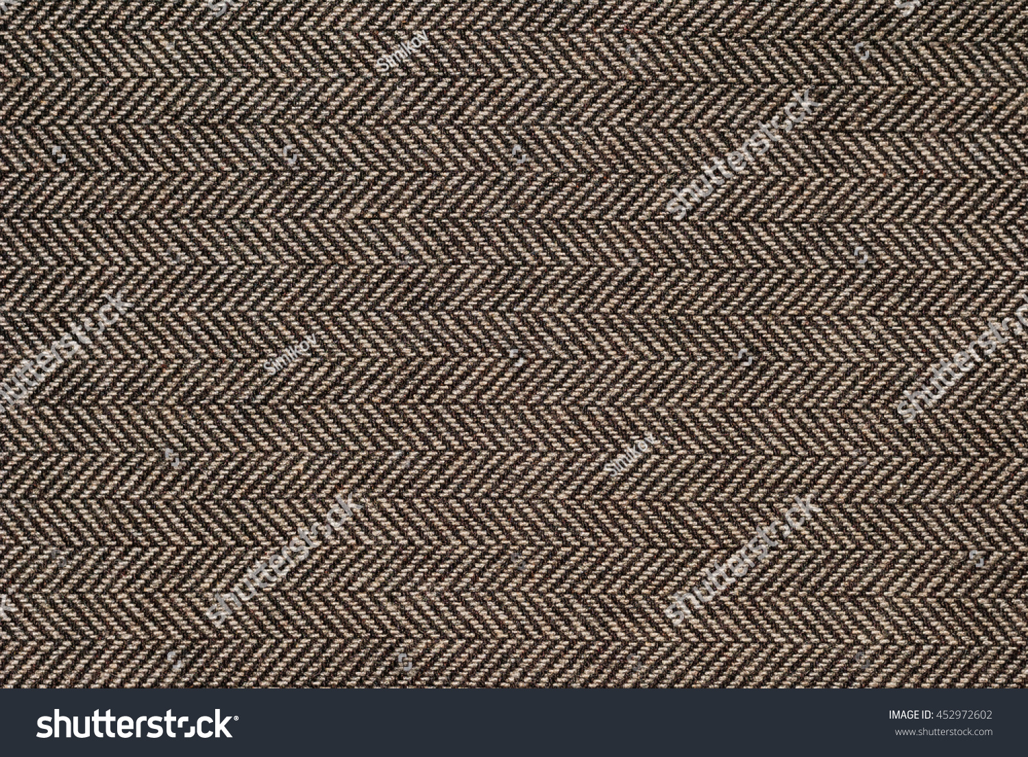 Herringbone Tweed Background Closeup On Wool Stock Photo 452972602 ...