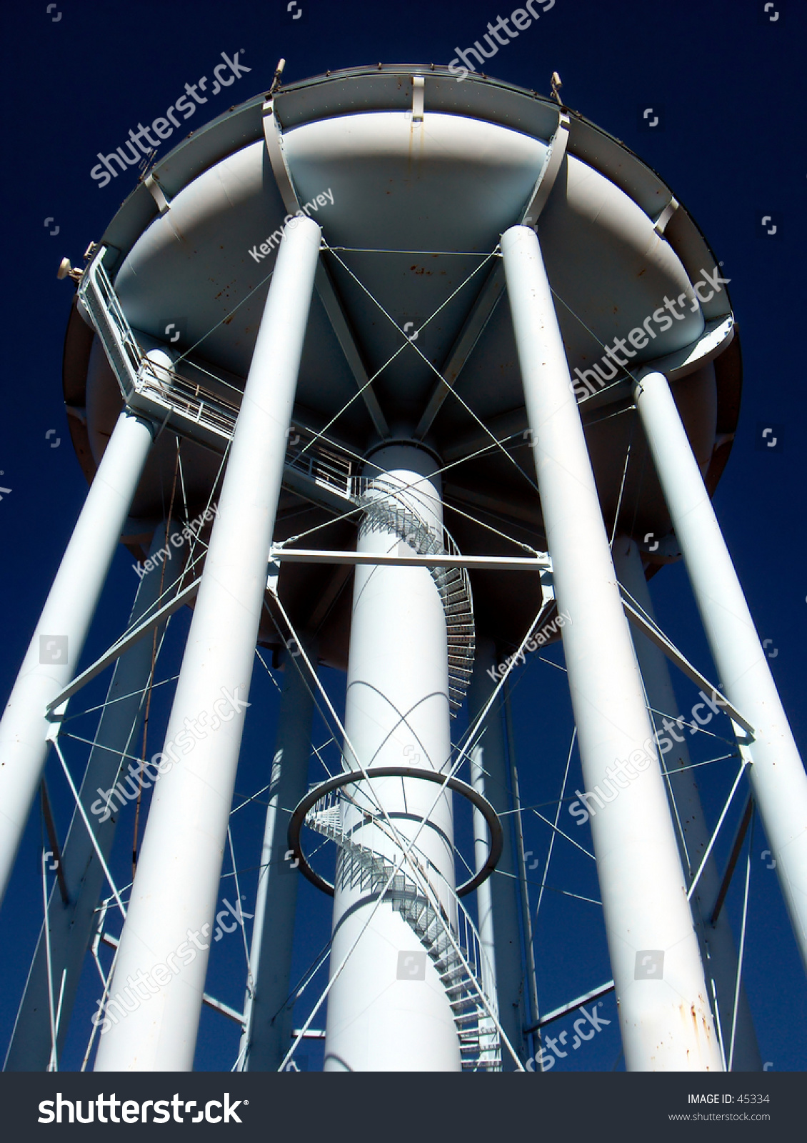 Public Works Water Tower Stock Photo 45334 | Shutterstock