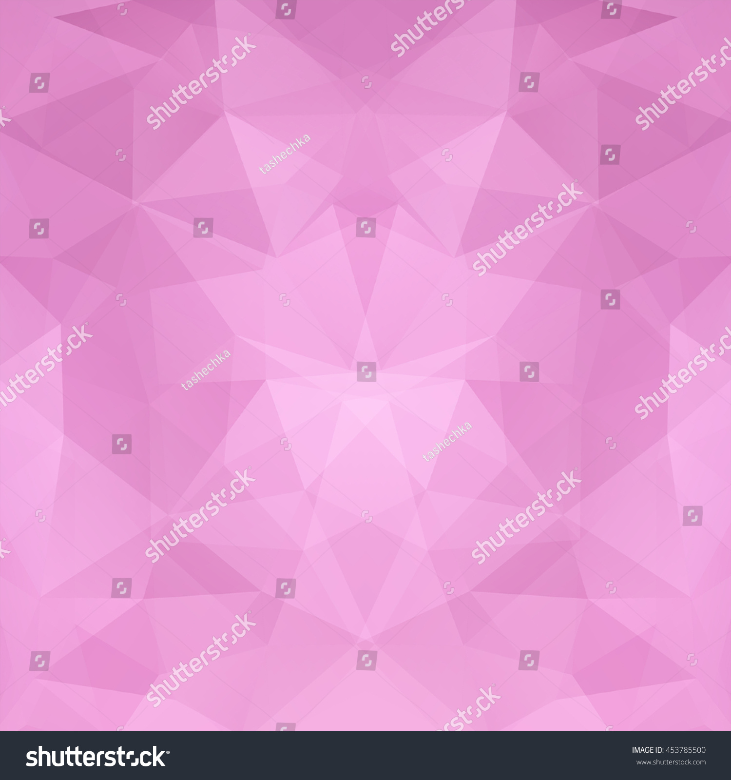 Background Of Geometric Shapes Pink Mosaic Pattern Vector EPS 10