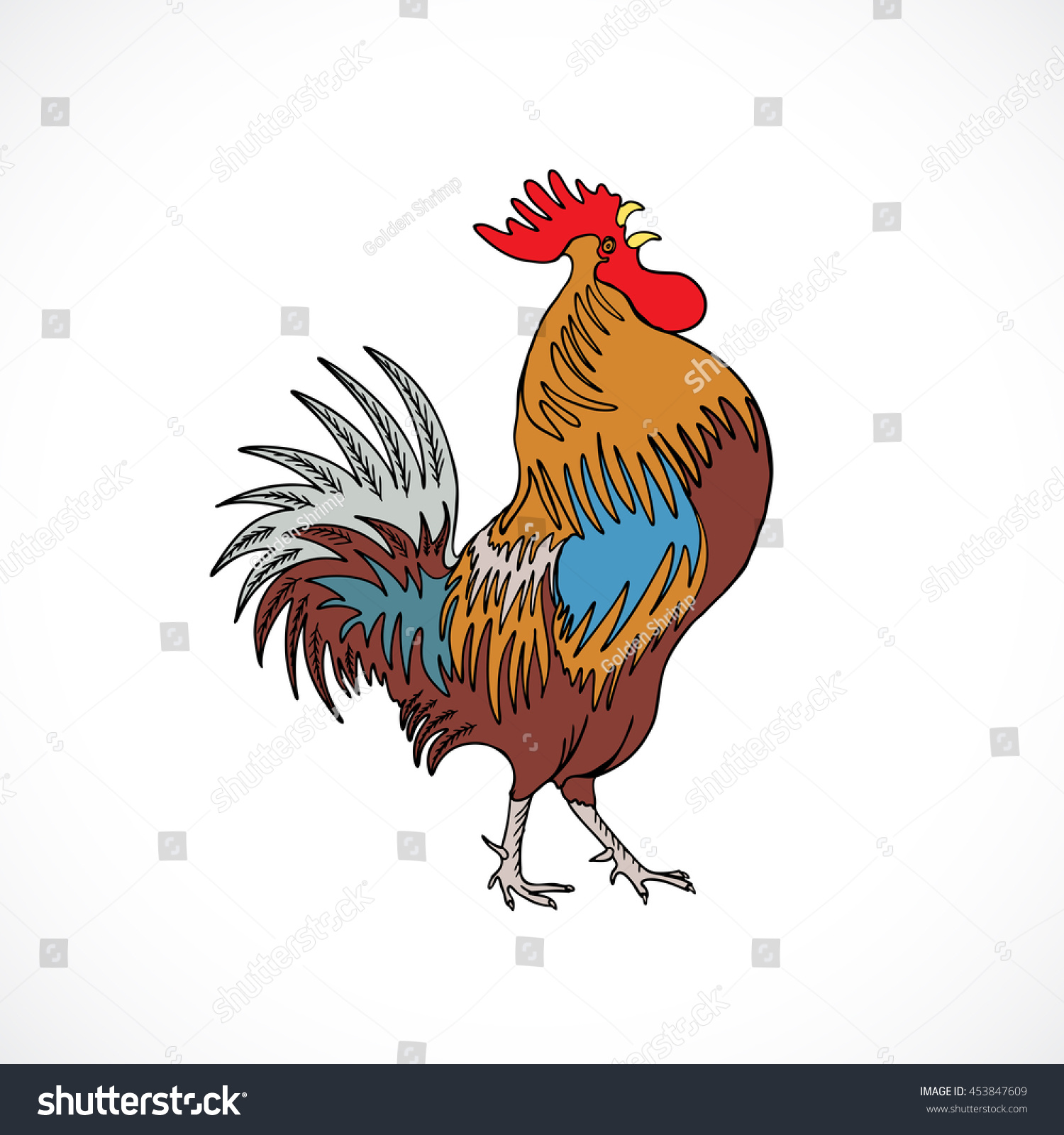 Cock рисунок