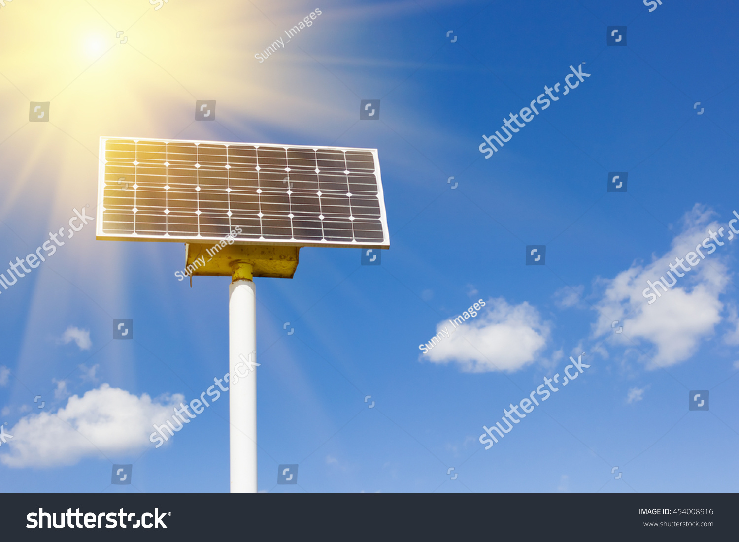 Solar Cell Power Energy Grid System Stock Photo 454008916 | Shutterstock