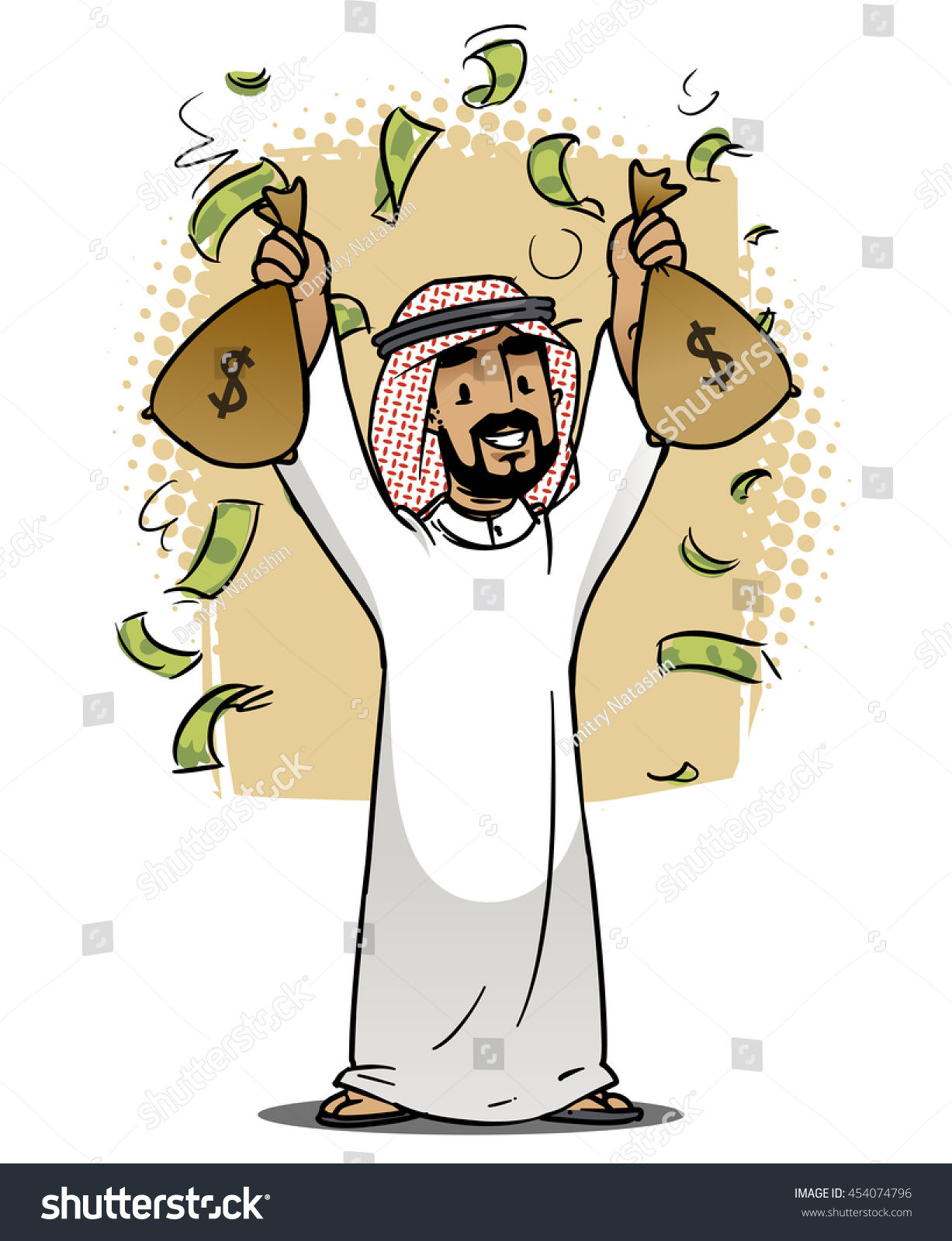 Араб с деньгами