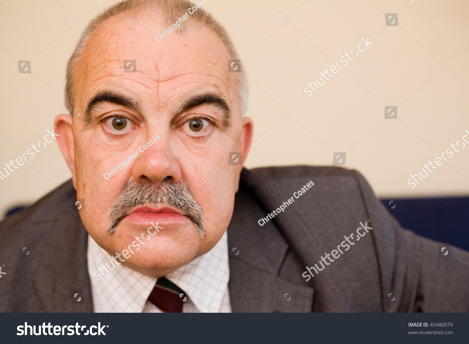 Shocked Old Man Stares Us Stock Photo 45480979 | Shutterstock