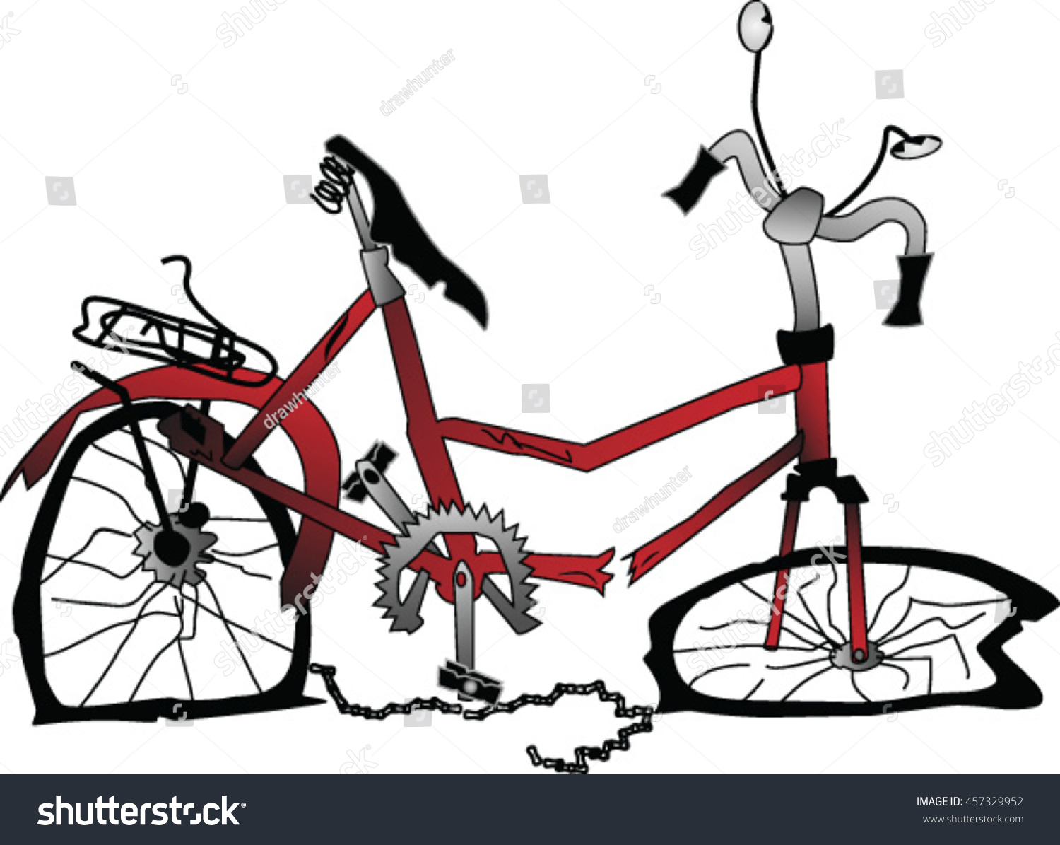 Неисправный велосипед