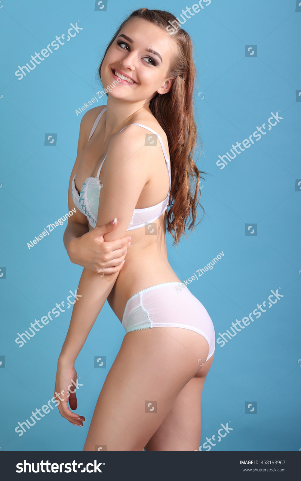 Sexy Teen Lingerie Model