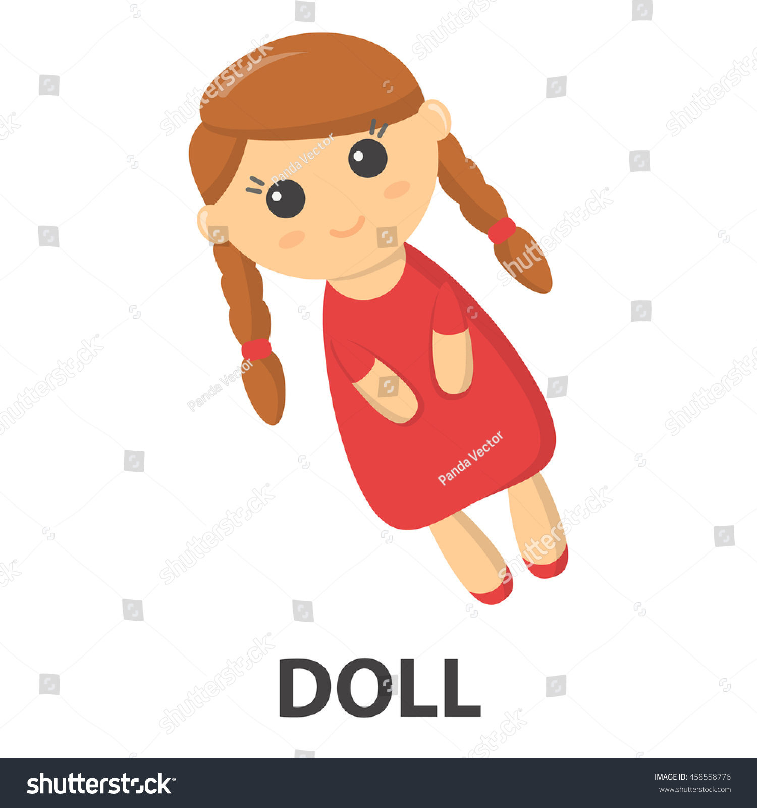 doll is cartoon