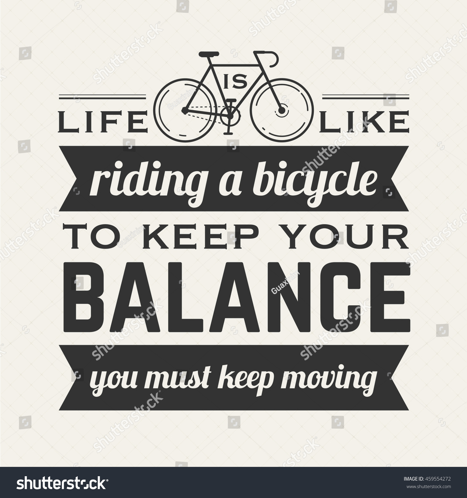 life is like cycling