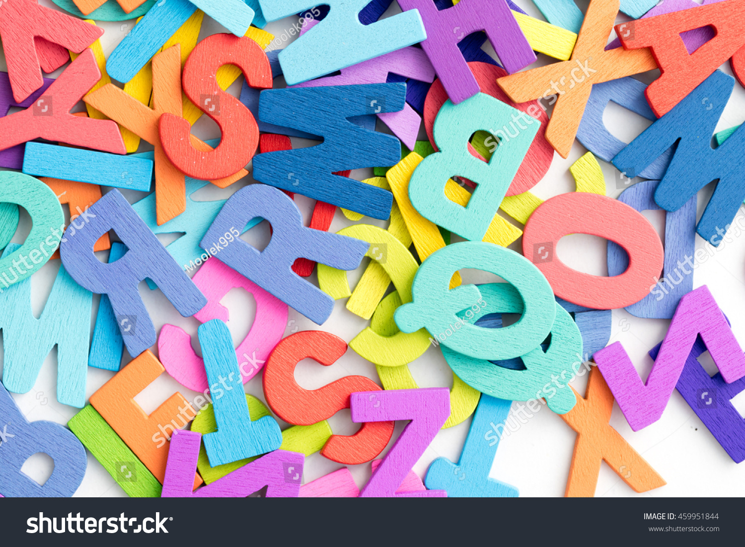 English Letters Background Stock Photo 459951844 | Shutterstock