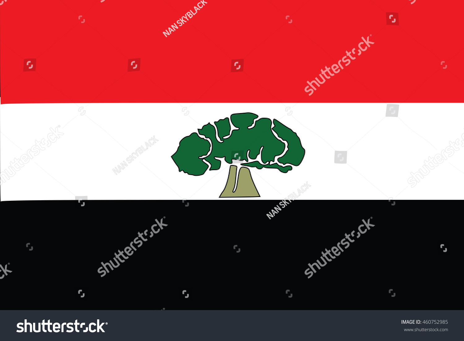 Oromia Flag Stock Vector (Royalty Free) 460752985 | Shutterstock