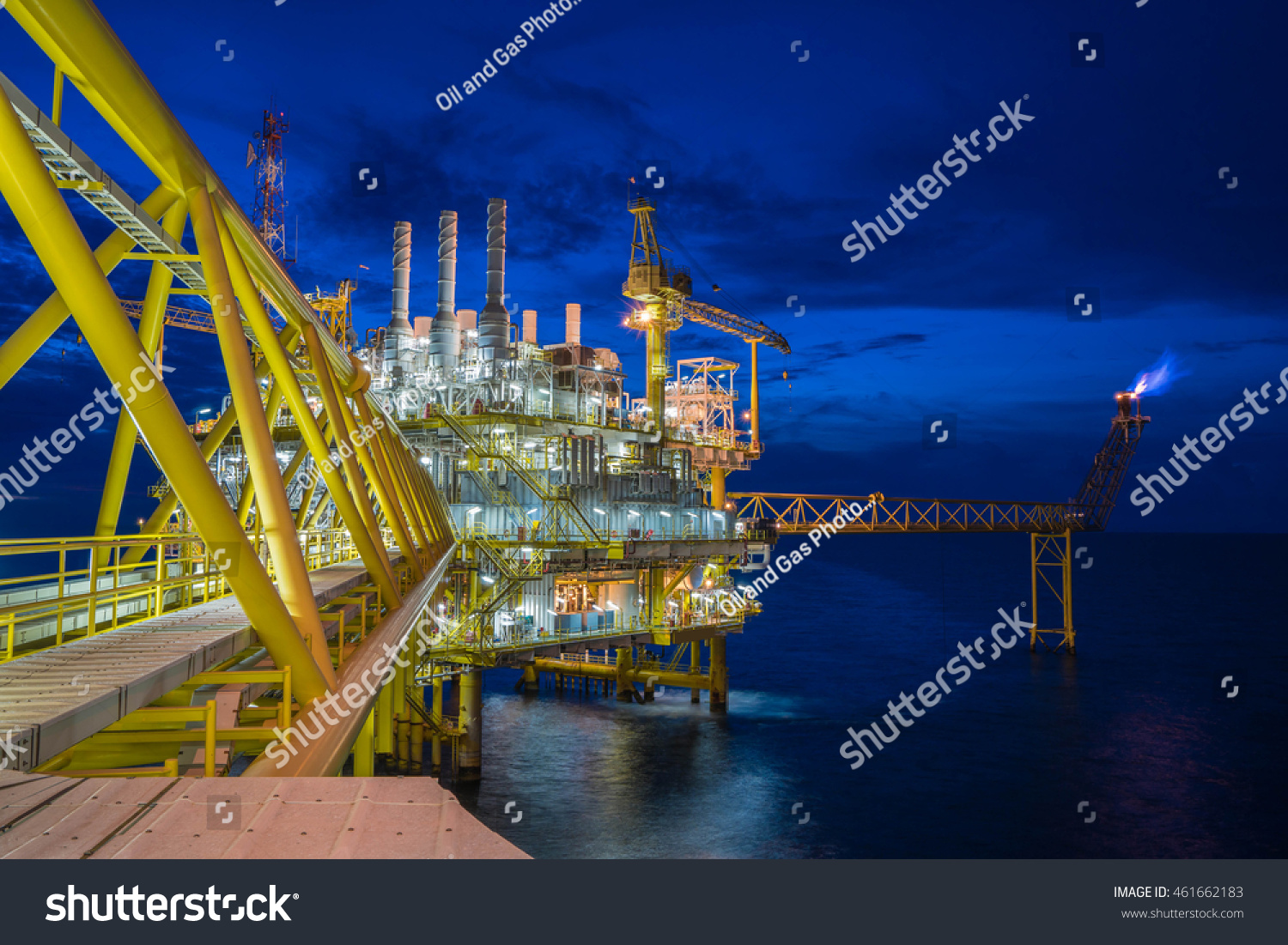 oil-gas-central-processing-platform-gulf-stock-photo-461662183