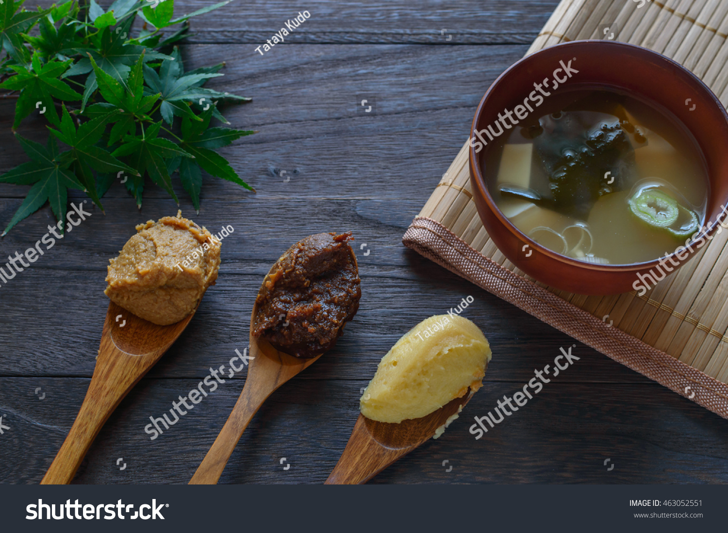Miso Traditional Japanese Seasoning Produced By Stock Photo 463052551 Miso Traditional Japanese Seasoning Produced By Stock Photo 463052551