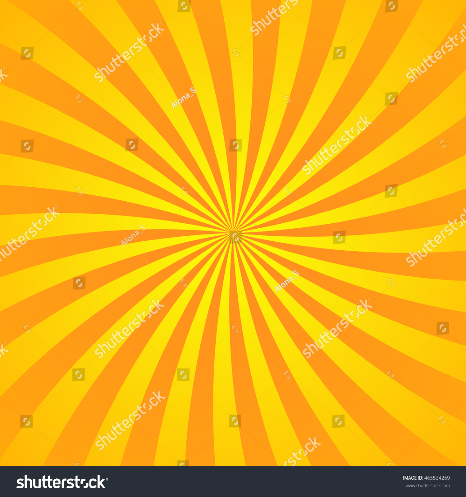 Yelloworange Rays Poster Popular Ray Star Stock Vector (Royalty Free ...