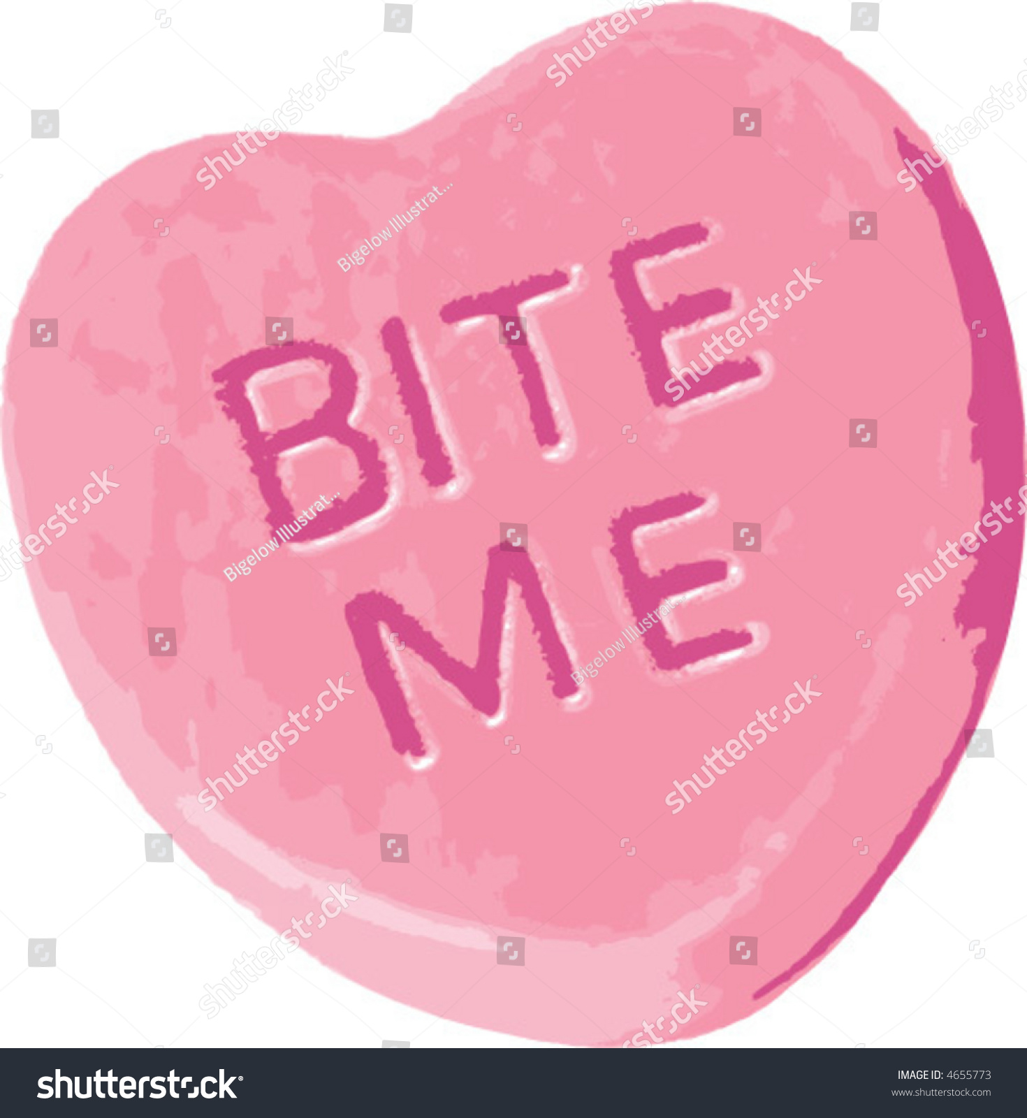 Bite me s. Candy with nothing.