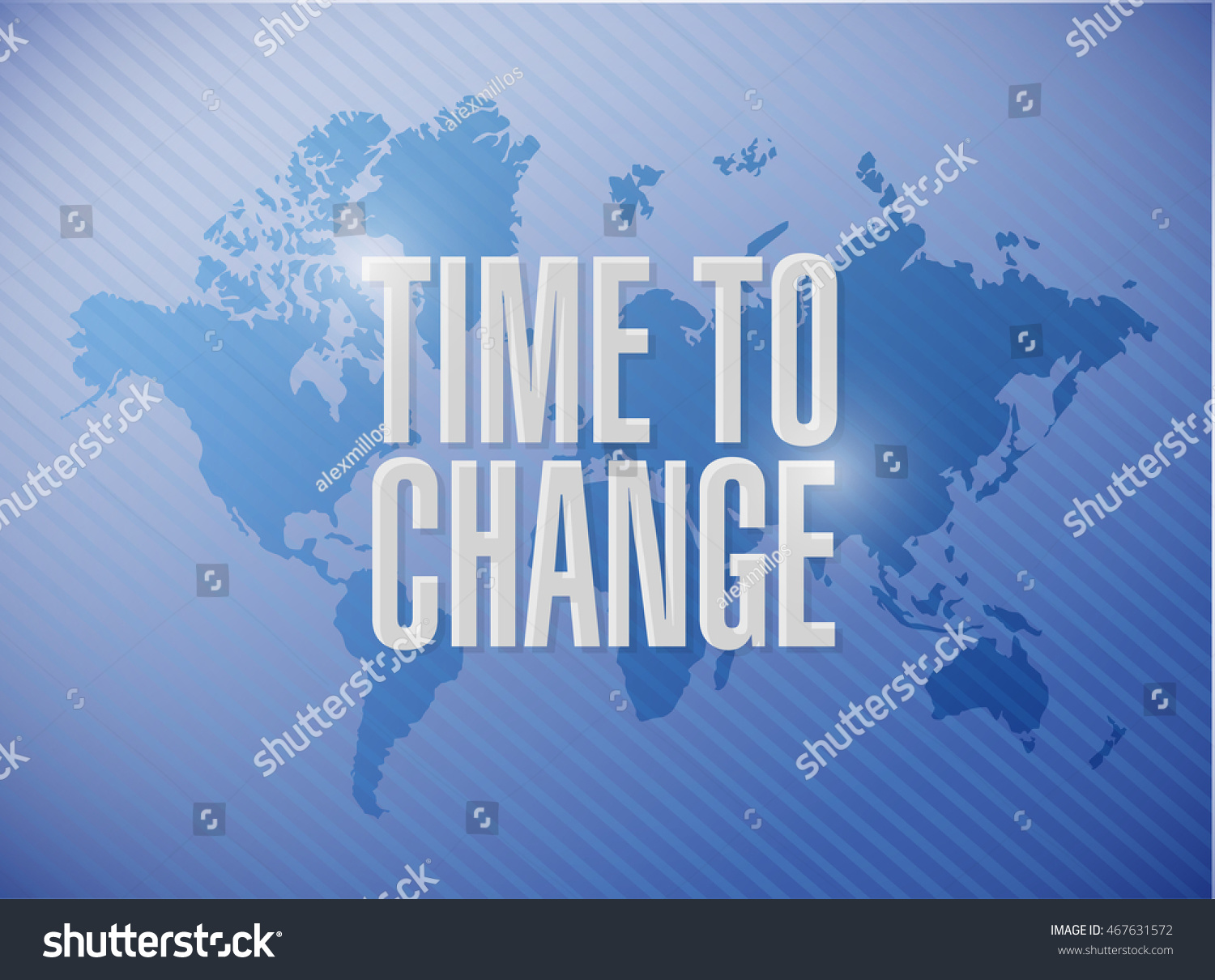 Time Change World Map Sign Concept Stock Illustration 467631572 Time Change World Map Sign Concept Stock Illustration 467631572