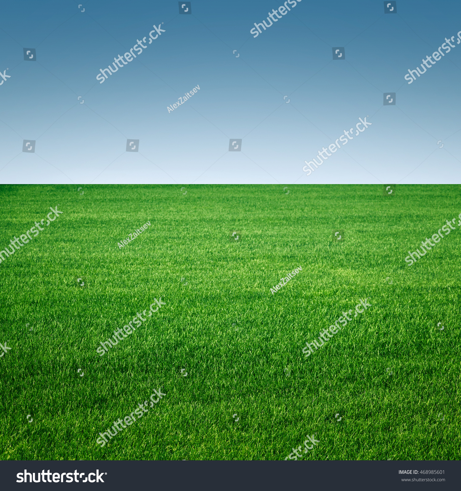 Empty Grass Field Background Simple Minimalistic Stock Photo 468985601 ...