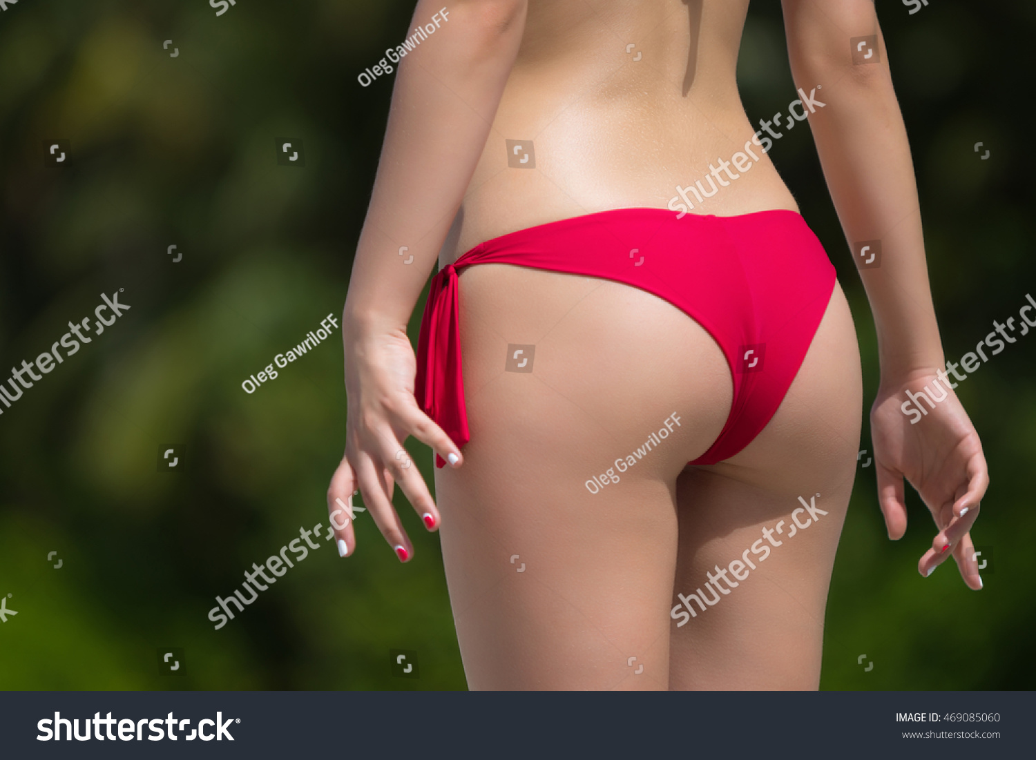 Beautiful Female Buttocks Bikini Back Sexy Stock Photo Shutterstock