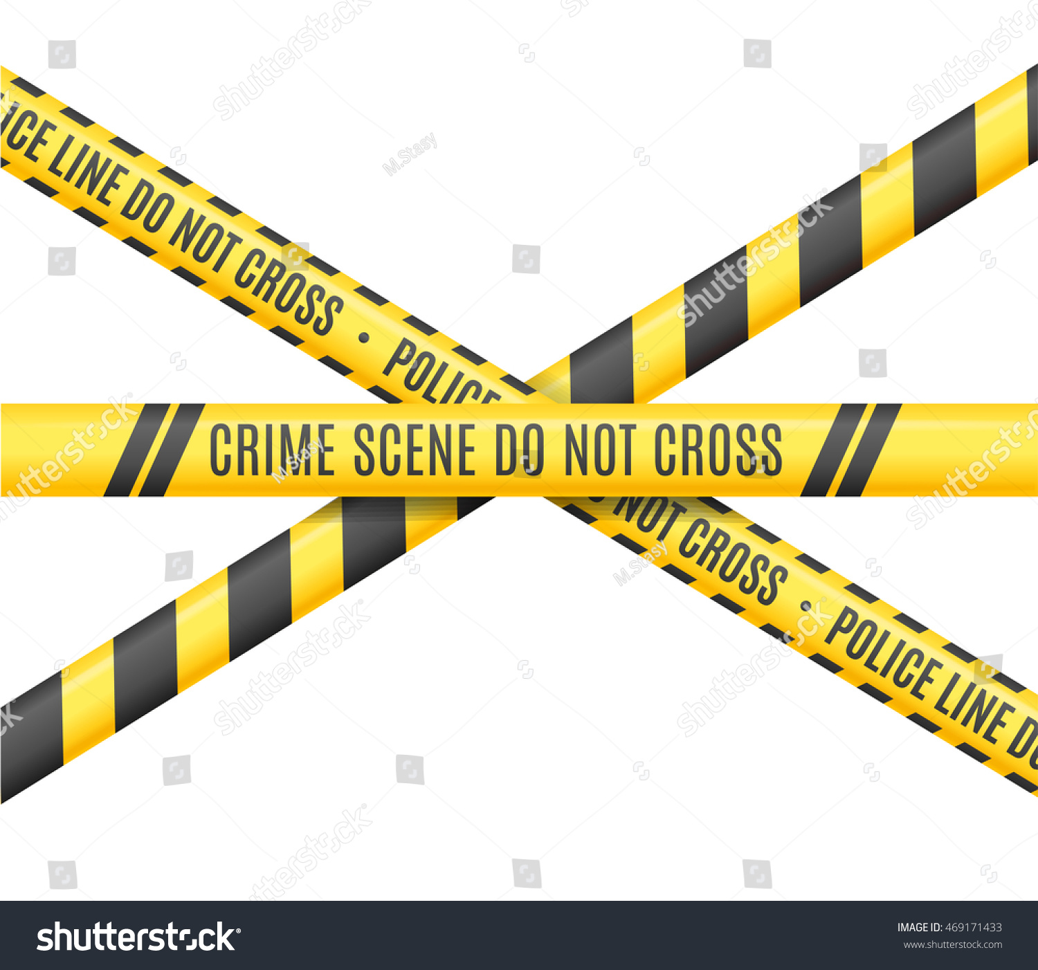 Police Line Scene Crime Do Not Stock Vector (Royalty Free) 469171433 ...