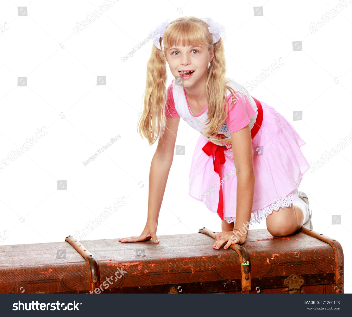 little girl skirt sitting