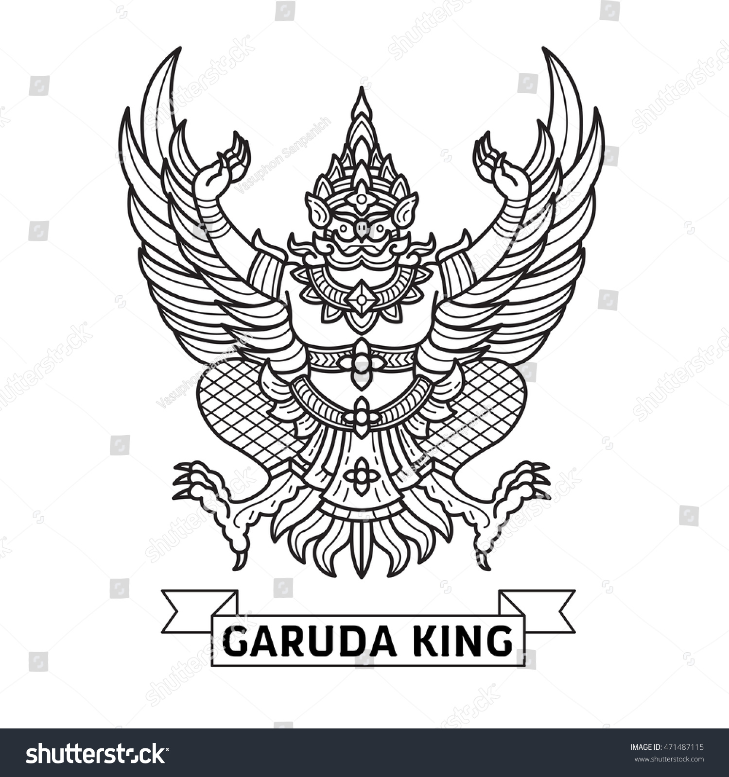 Гаруда символ
