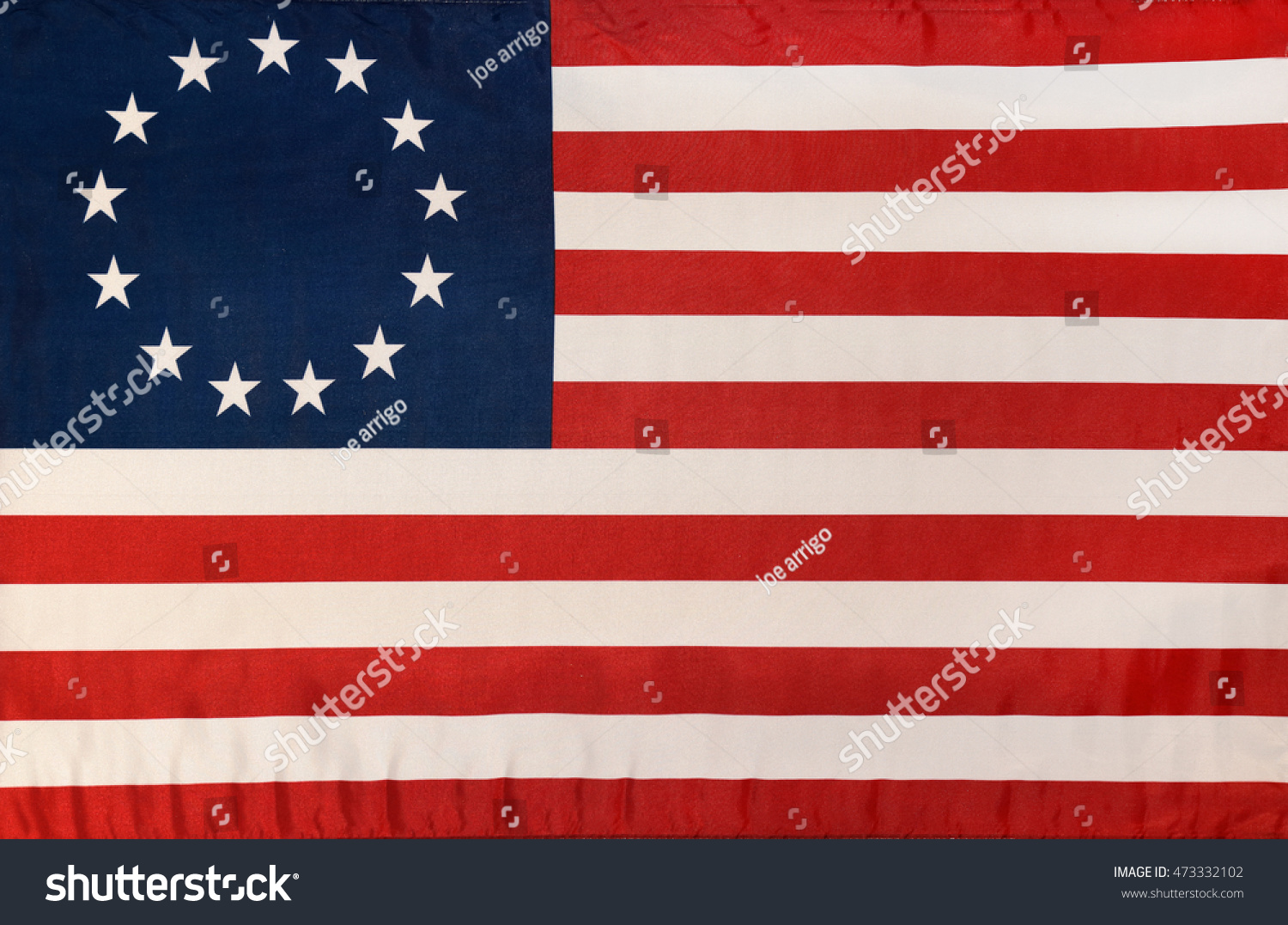 Thirteen Star Betsy Ross Flag Stock Photo 473332102 | Shutterstock