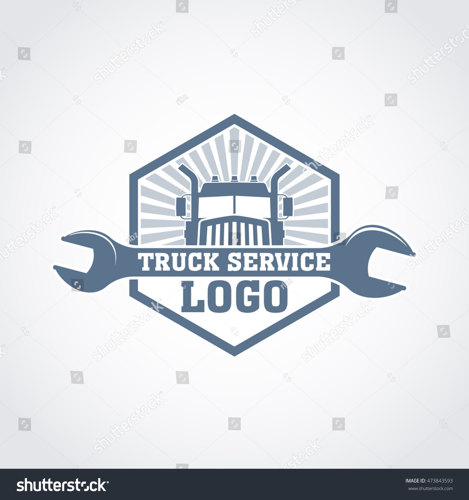 Сервисный центр грузовых авто лого