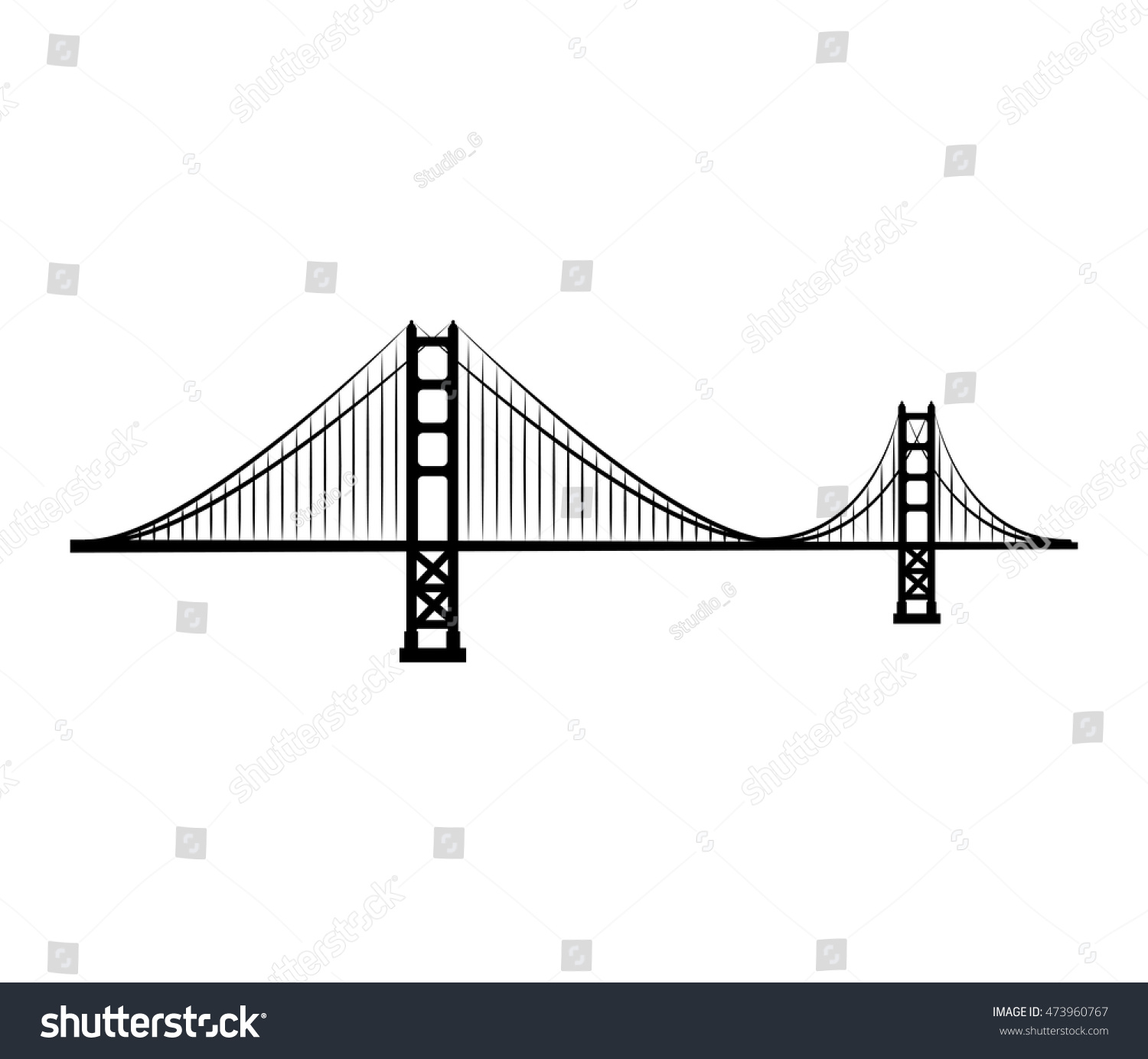 Мост золотые ворота схема