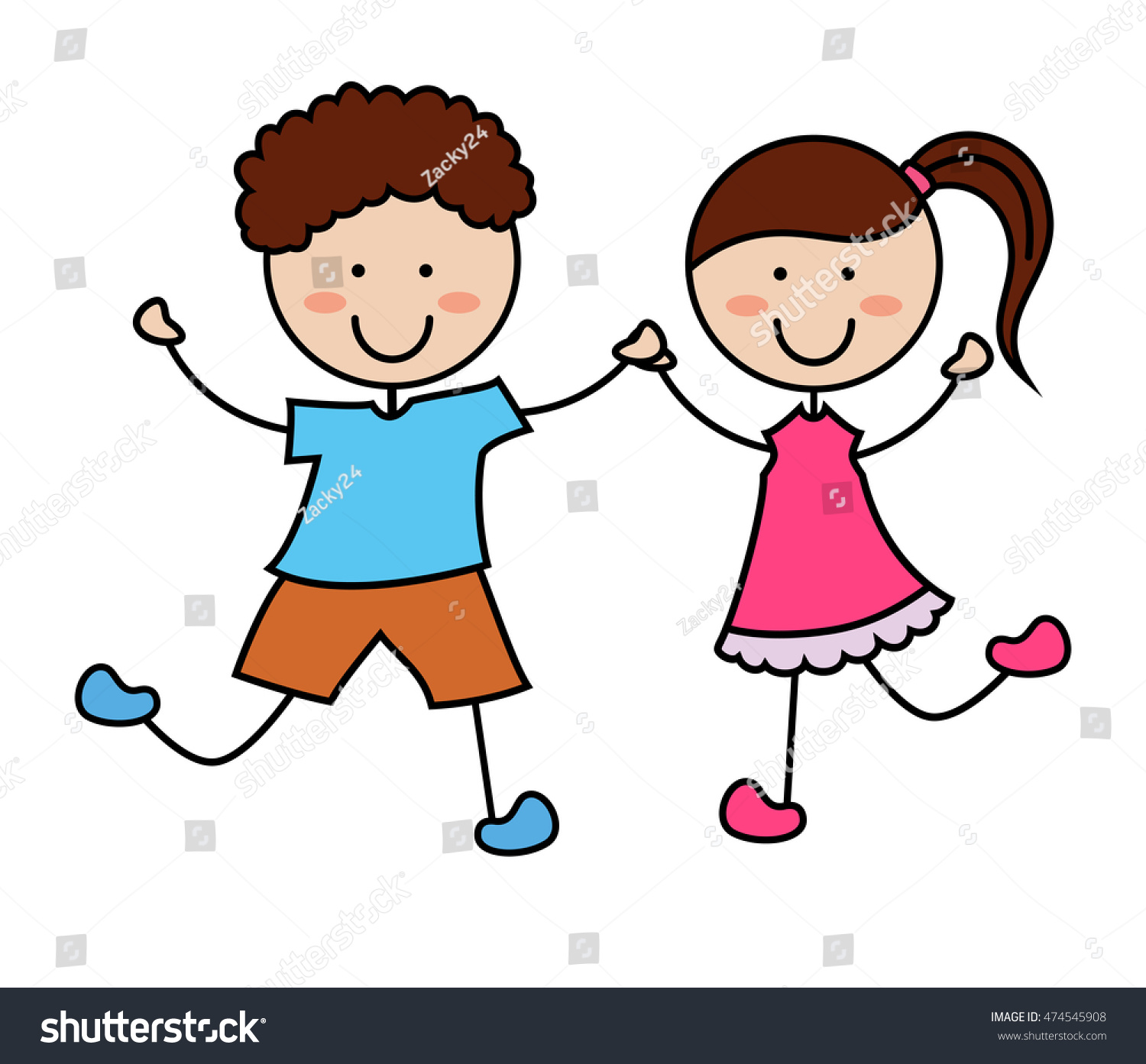 Cartoon Kids Icon Stock Illustration 474545908 | Shutterstock