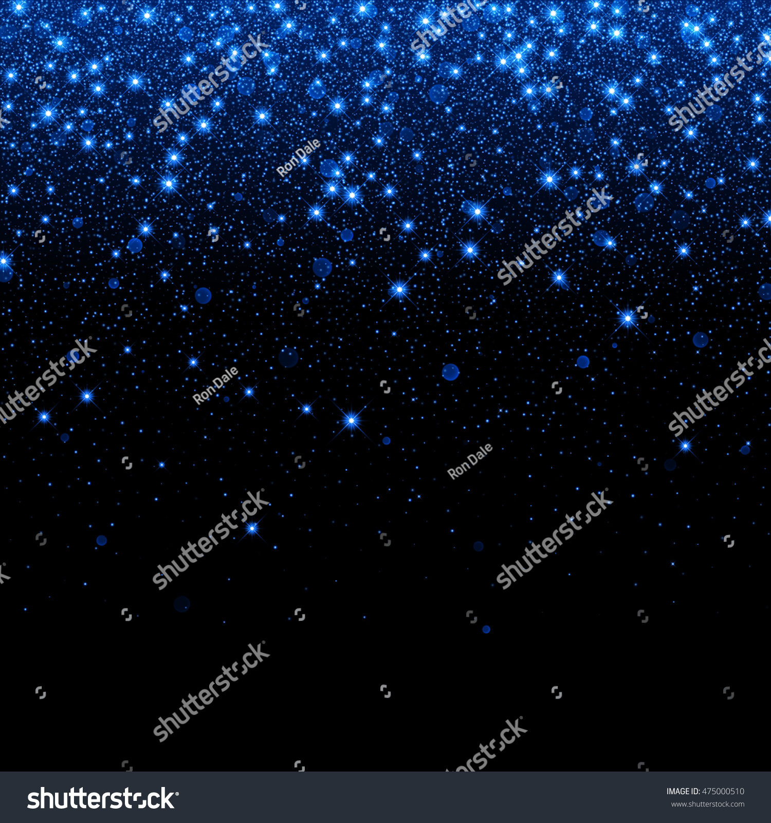 Vector Neon Glitter Particles Background Effect Stock Vector (Royalty ...