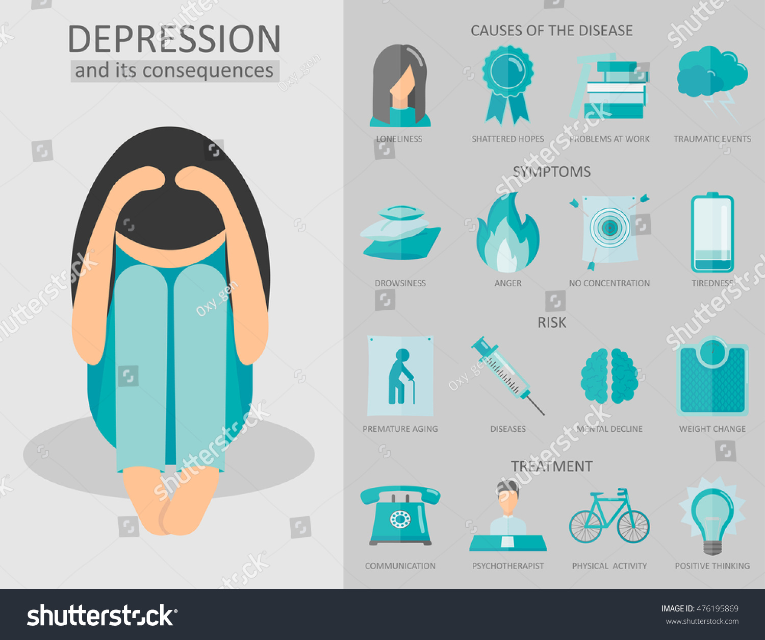 depressione-e-le-sue-conseguenze-infografica-immagine-vettoriale