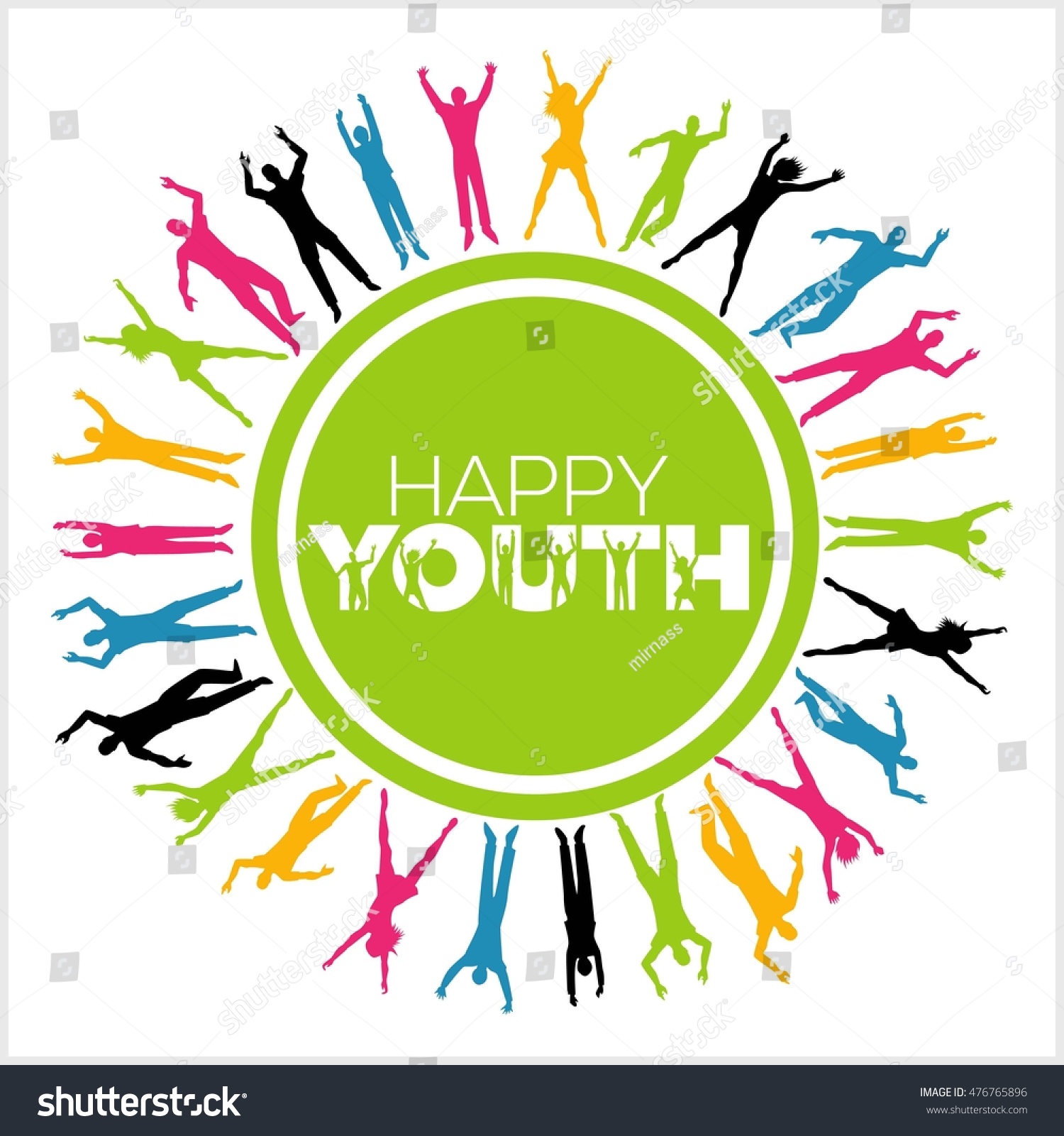 International Youth Day Poster Campaign Stock Vector Royalty Free 476765896 Shutterstock 4220