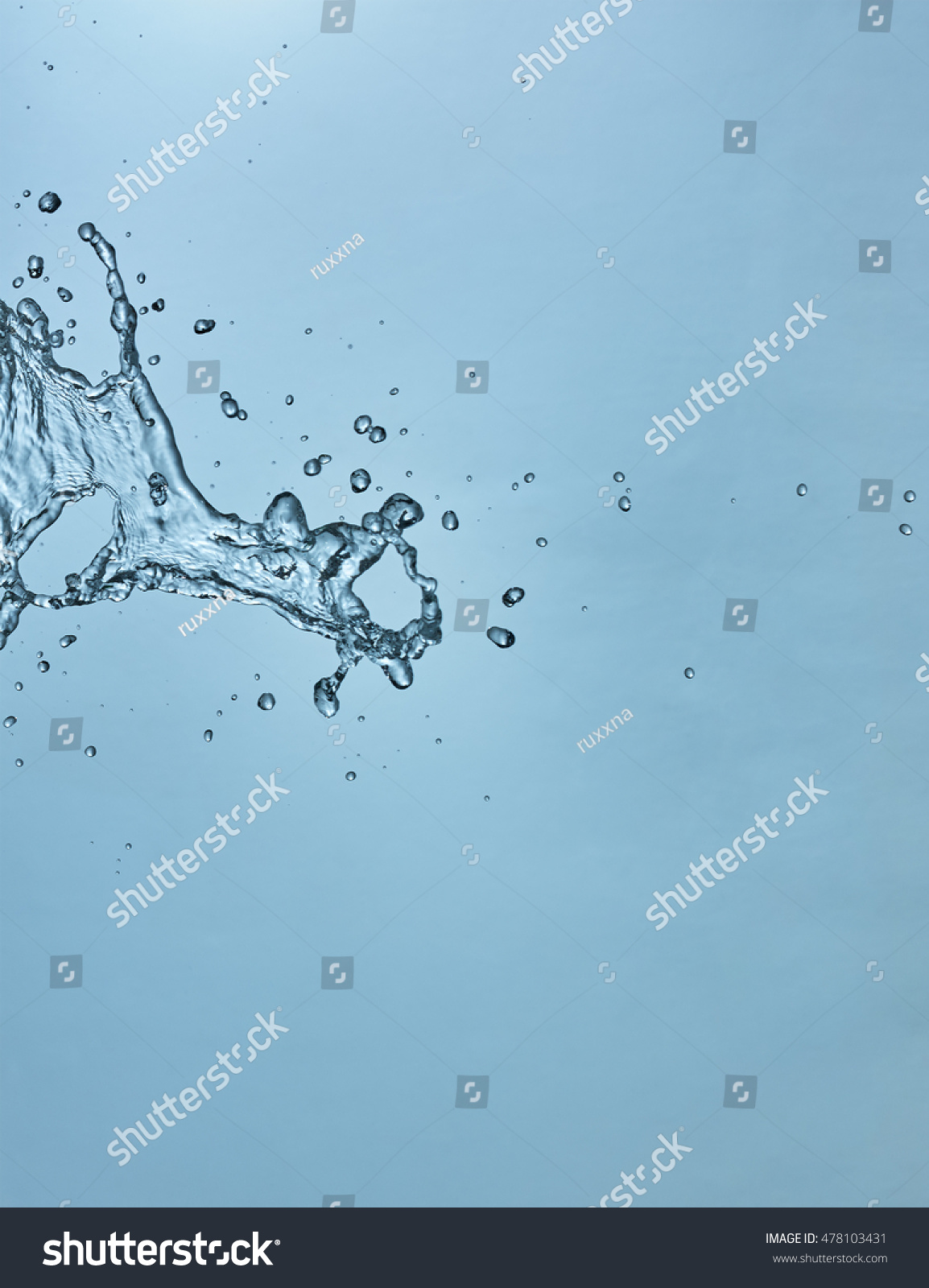 Water Splash Background Advertising Photography Stock Photo 478103431 ...