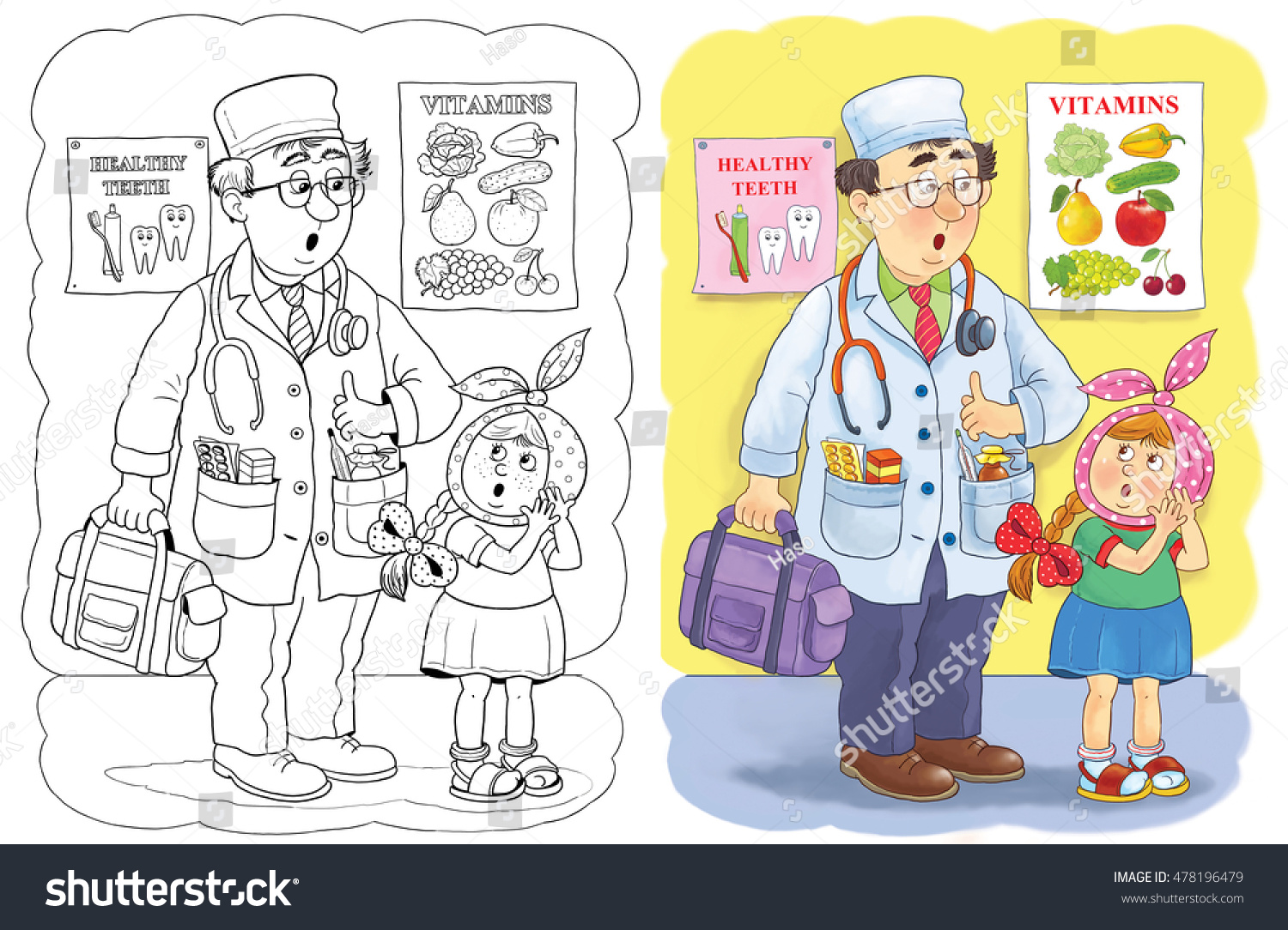 Плакат для детей медицинские профессии