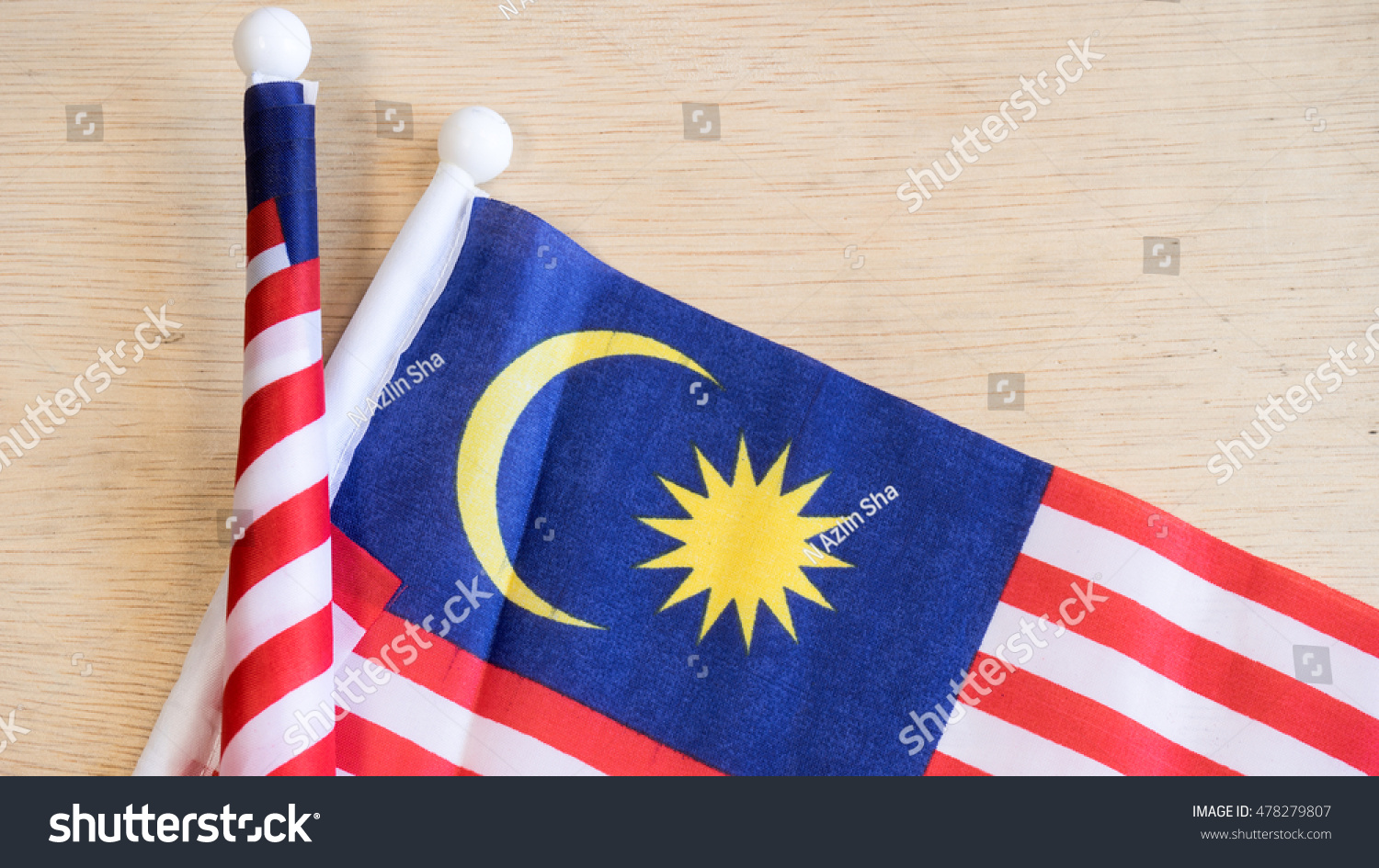 Malaysia National Flag Jalur Gemilang On Stock Photo 478279807 ...