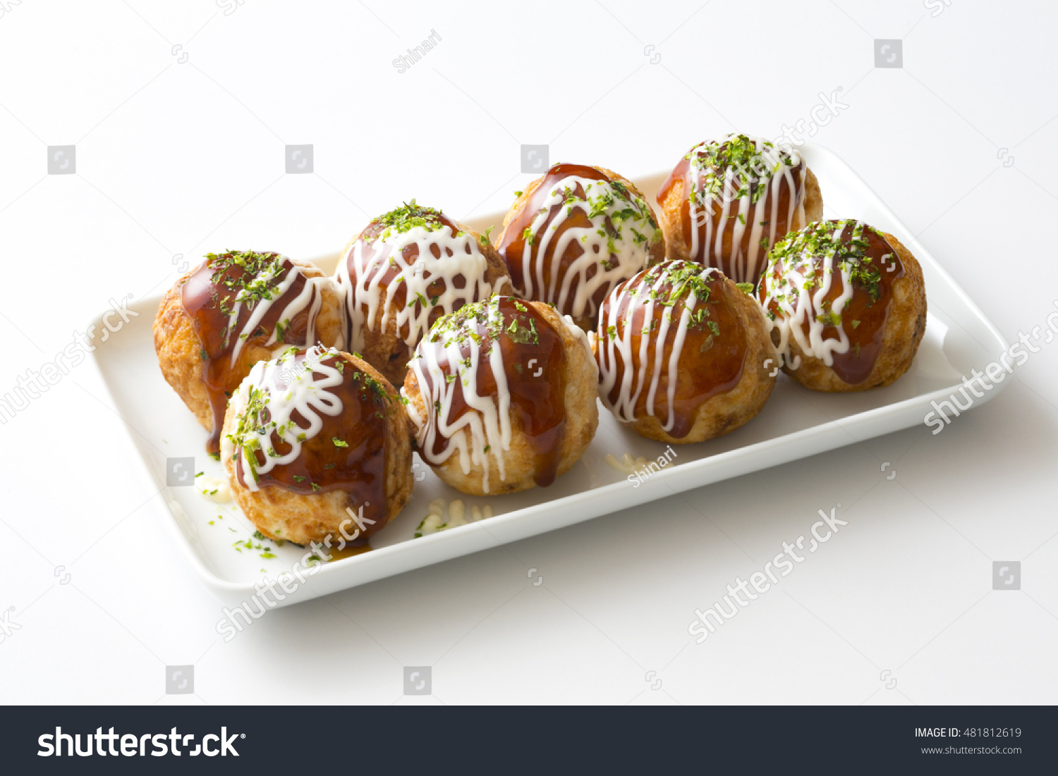 Takoyaki Octopus Balls Japanese Food Stock Photo 481812619 | Shutterstock