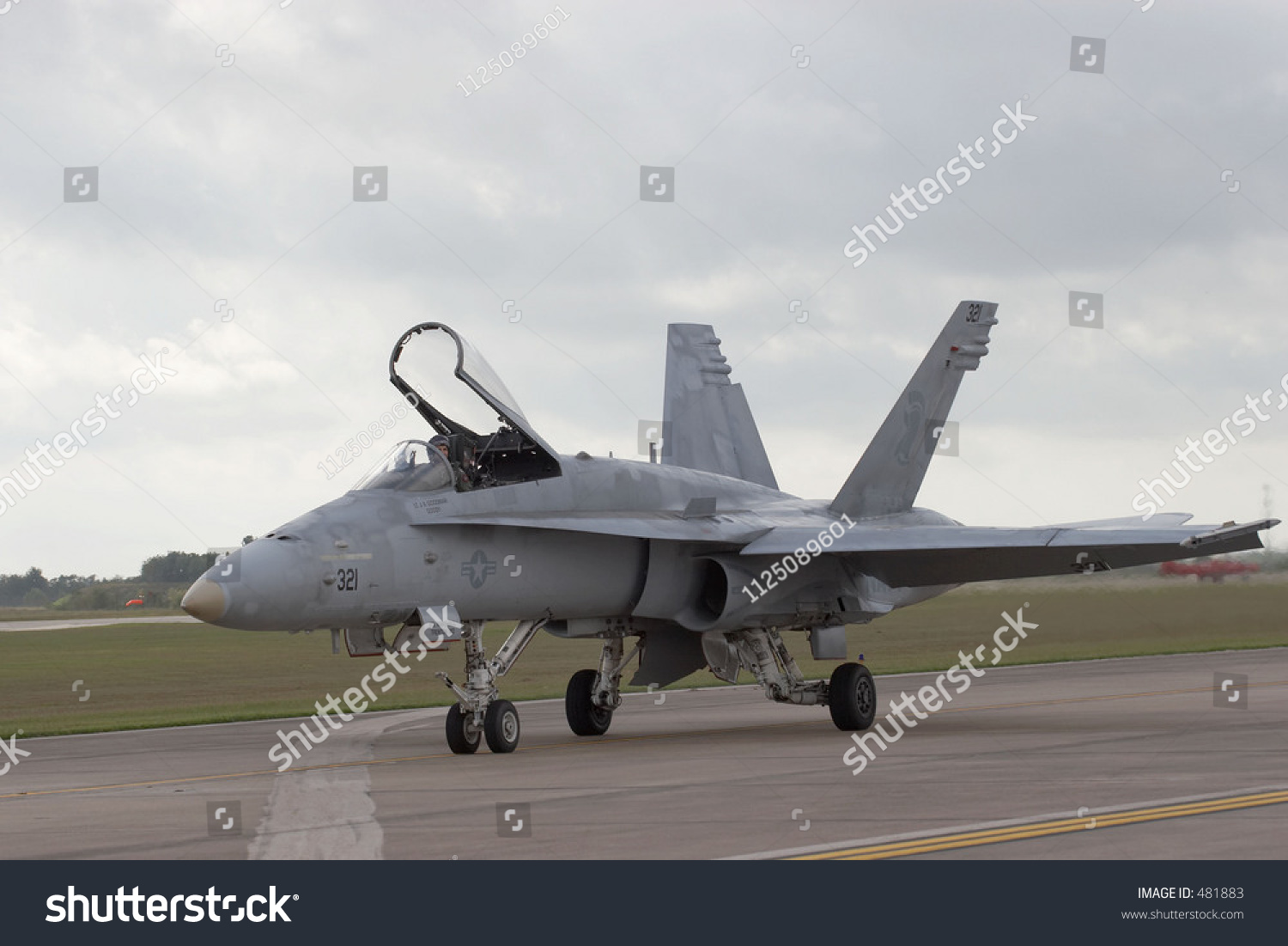 Us Navy Fa18 Jet Stock Photo 481883 | Shutterstock