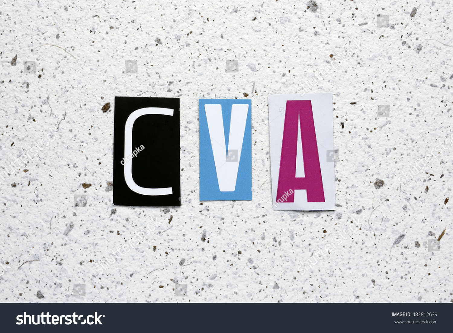 cva-cerebrovascular-accident-acronym-cut-newspaper-stock-photo