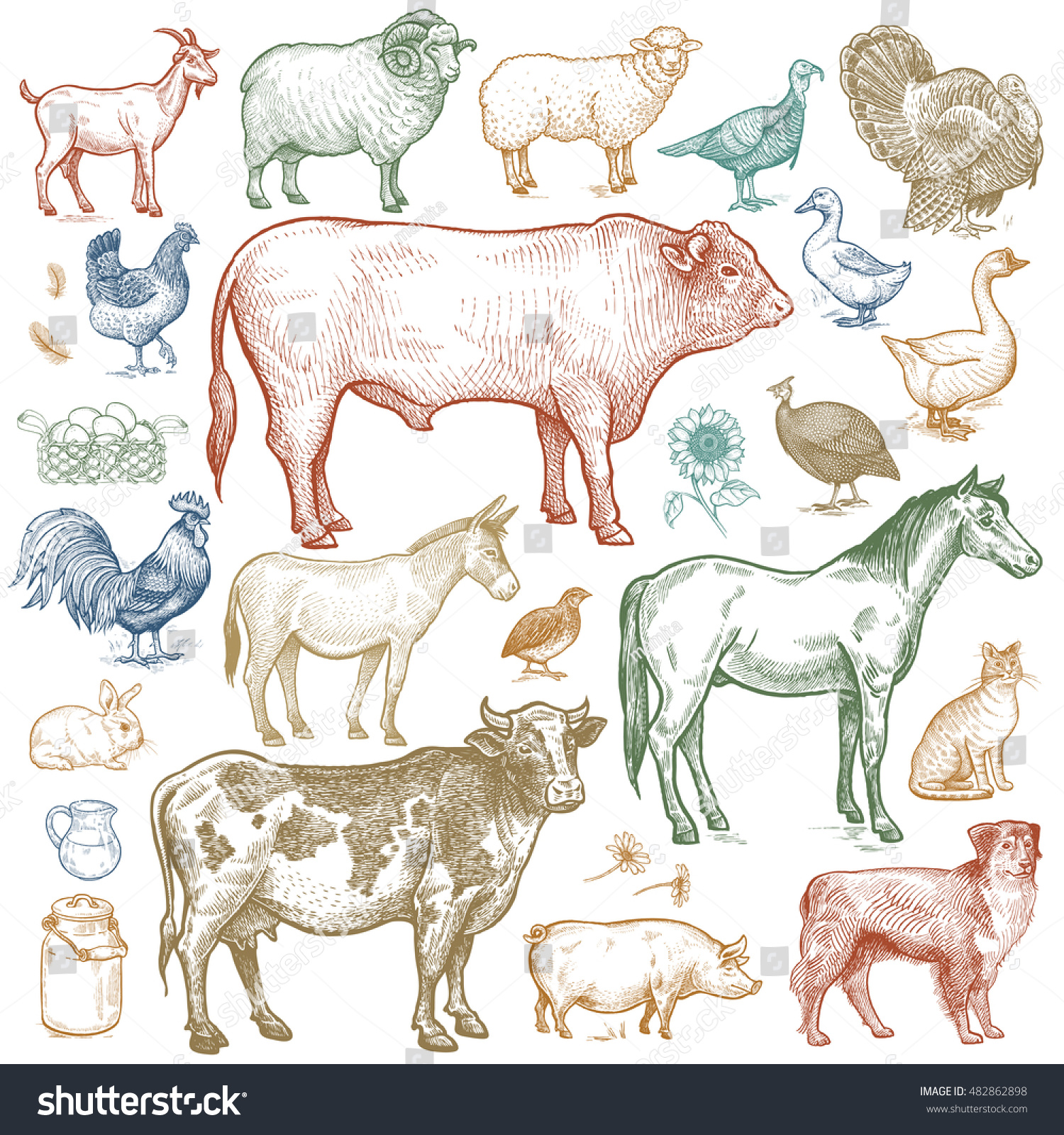 20,939 Dog farm Stock Vectors, Images & Vector Art | Shutterstock