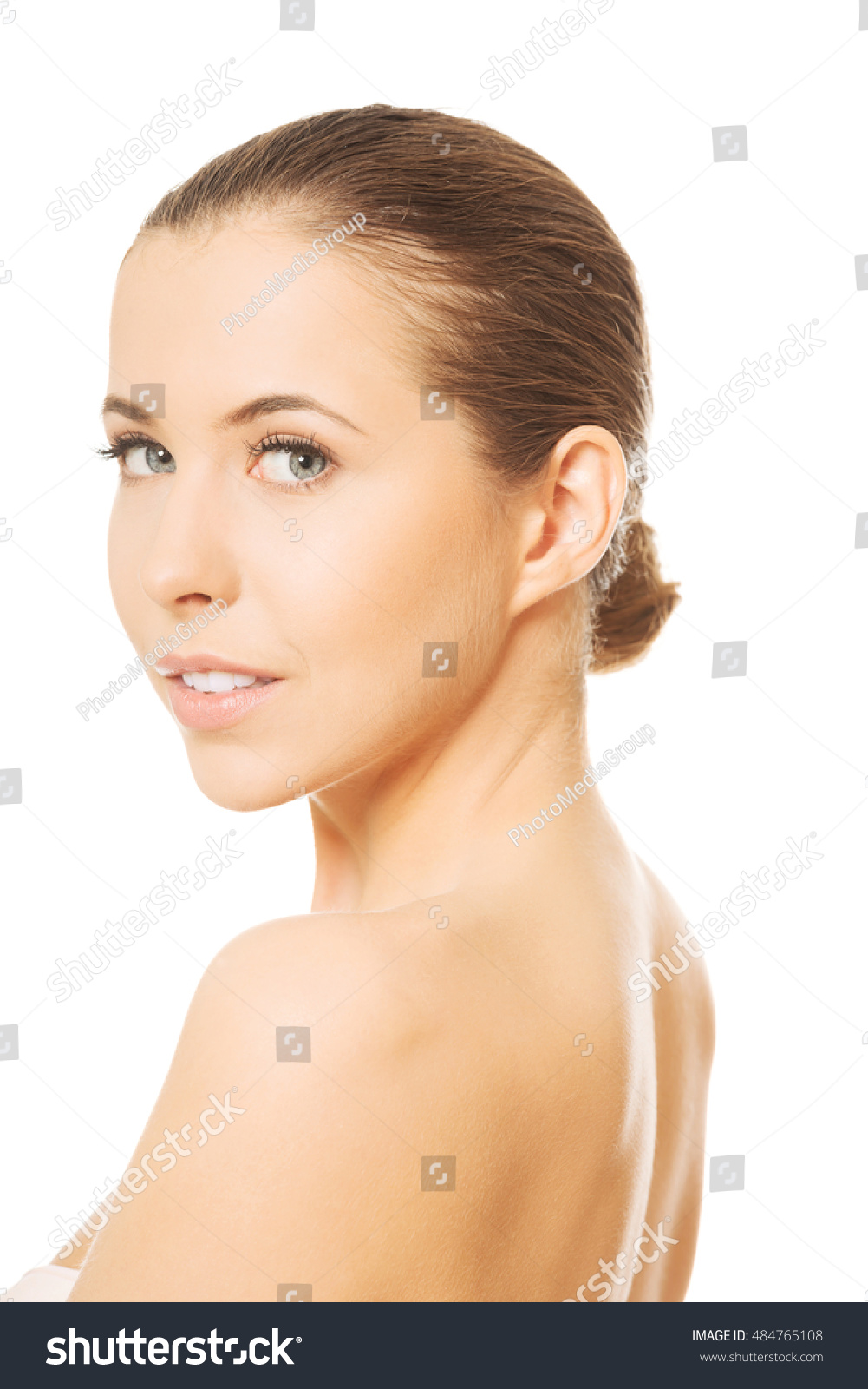 Sensual Portrait Bare Woman Stock Photo 484765108 Shutterstock