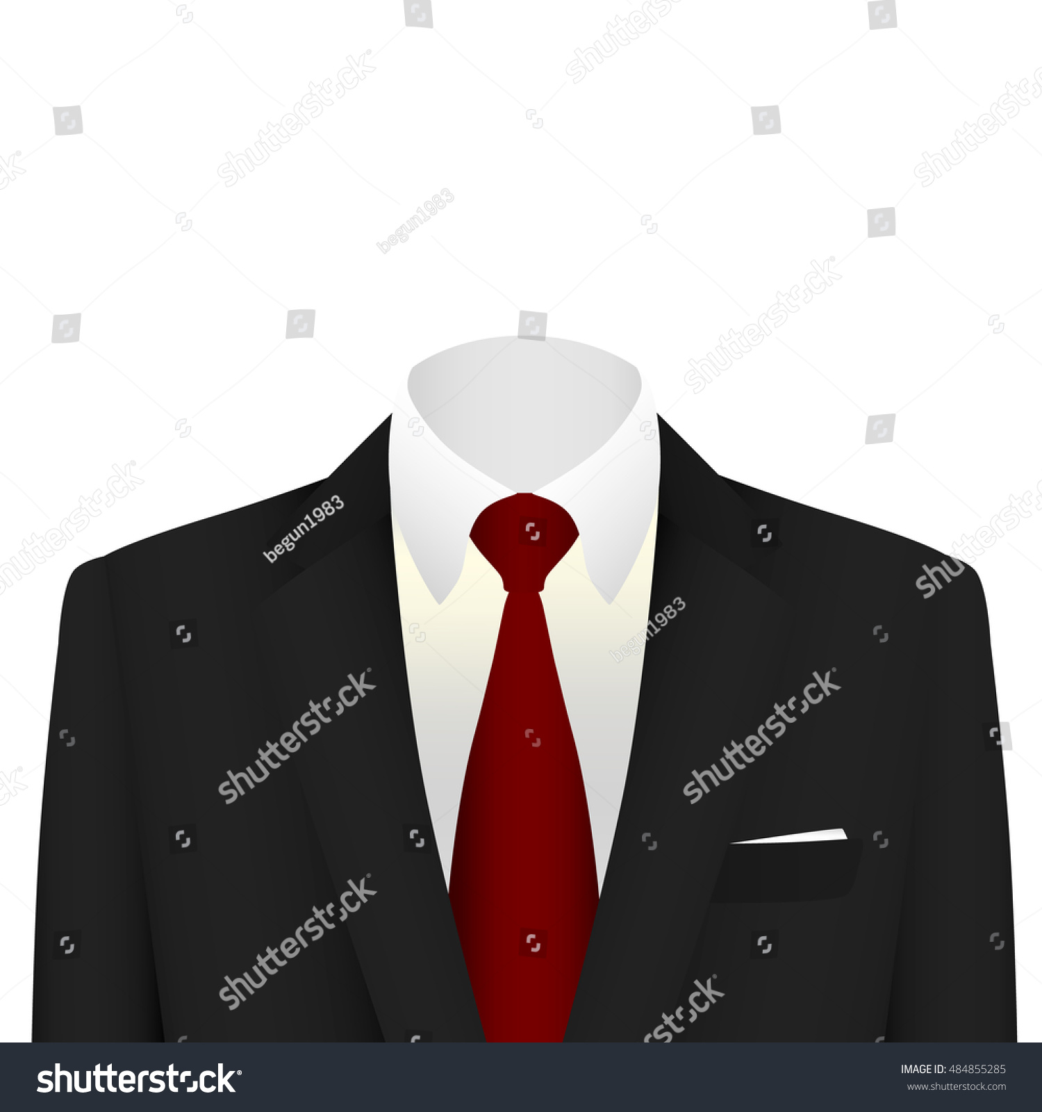 Mens Wedding Dress Vector Stock Vector (Royalty Free) 484855285 ...