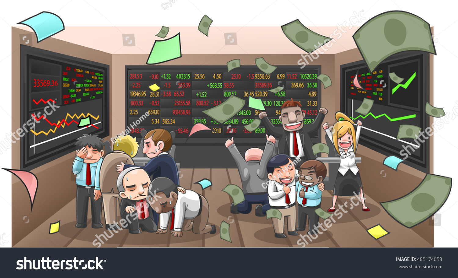 27,669 Stock Market Cartoon Stock Vectors, Images & Vector Art