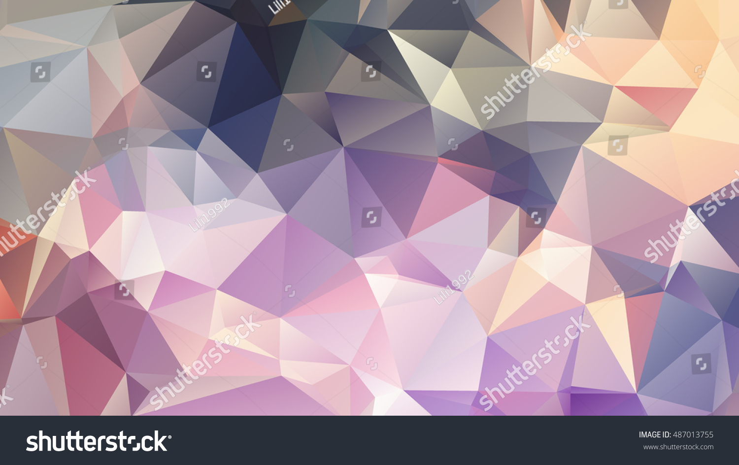 Abstract Geometric Triangle Background Eps Vector Stock Vector (Royalty ...