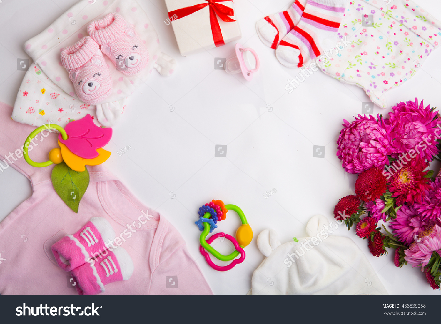 Детская одежда для новорожденных баннер
