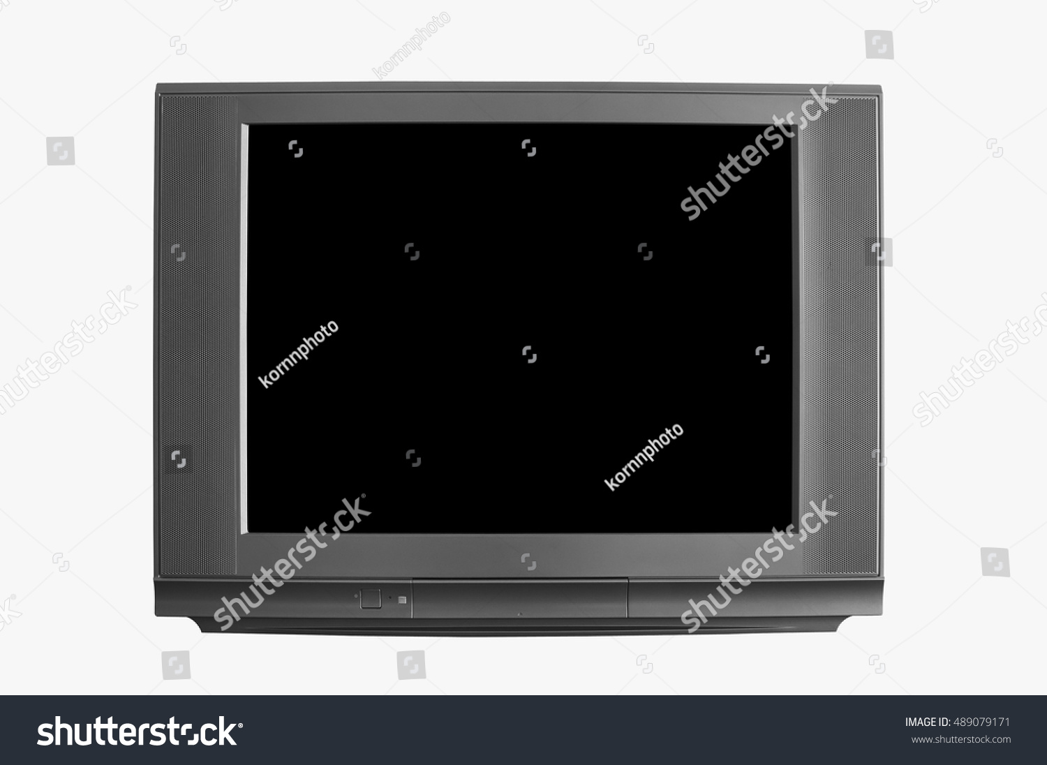 Modern Blank Black Television Tv Black Stock Photo 489079171 | Shutterstock