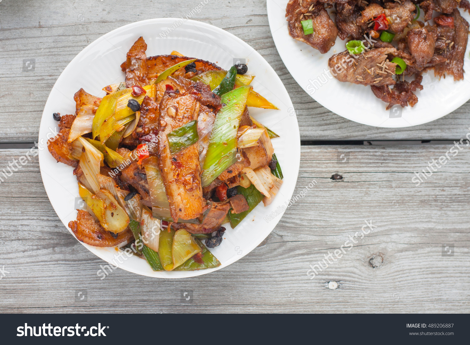 Twice Cooked Pork Traditional Chinese Dish Stock Photo 467 Shutterstock