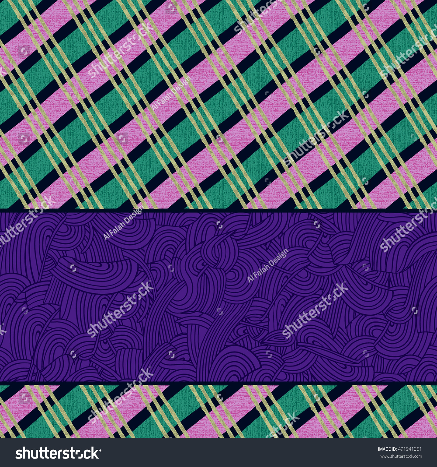 Beautiful Background Design Border Stock Illustration 491941351