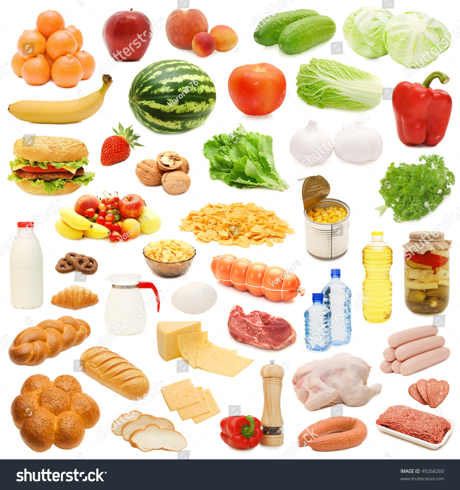 предметные картинки продукты питания