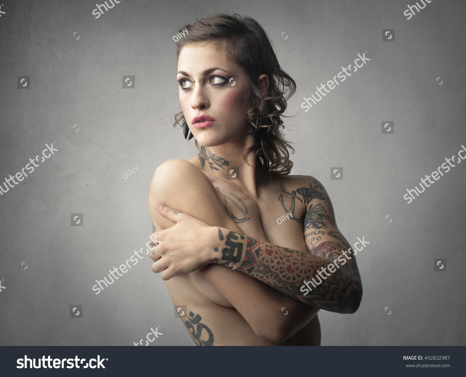 Nude Tattoed Women
