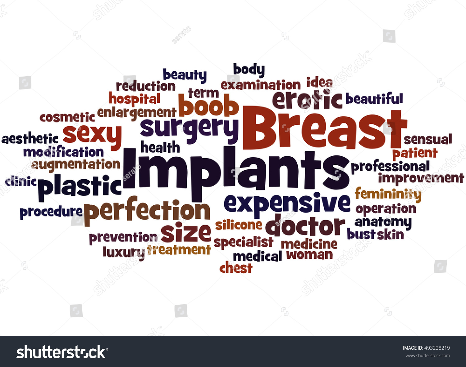 Breast Implants Word Cloud Concept On Stock Illustration 493228219 Shutterstock 5713