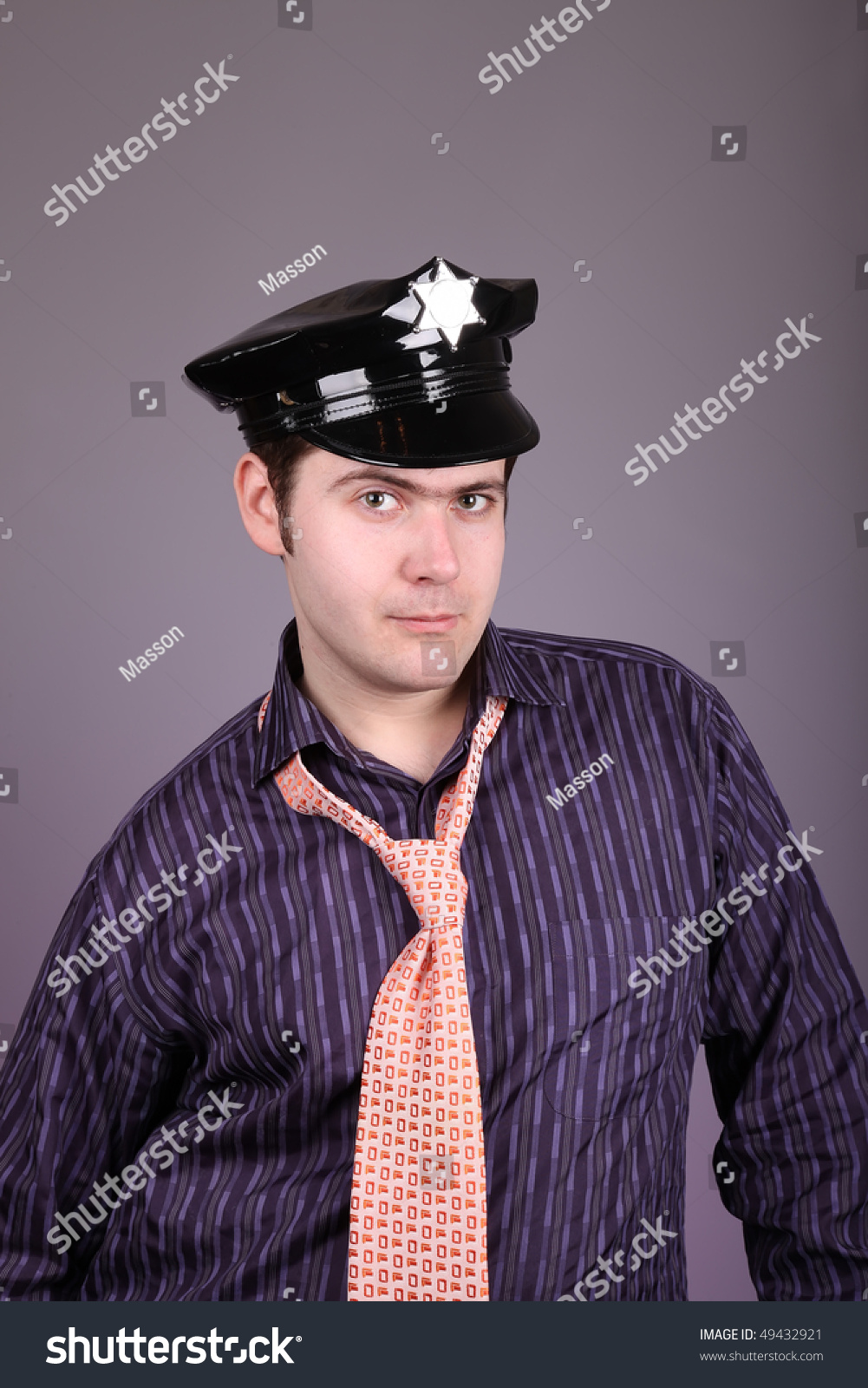 funny police hat