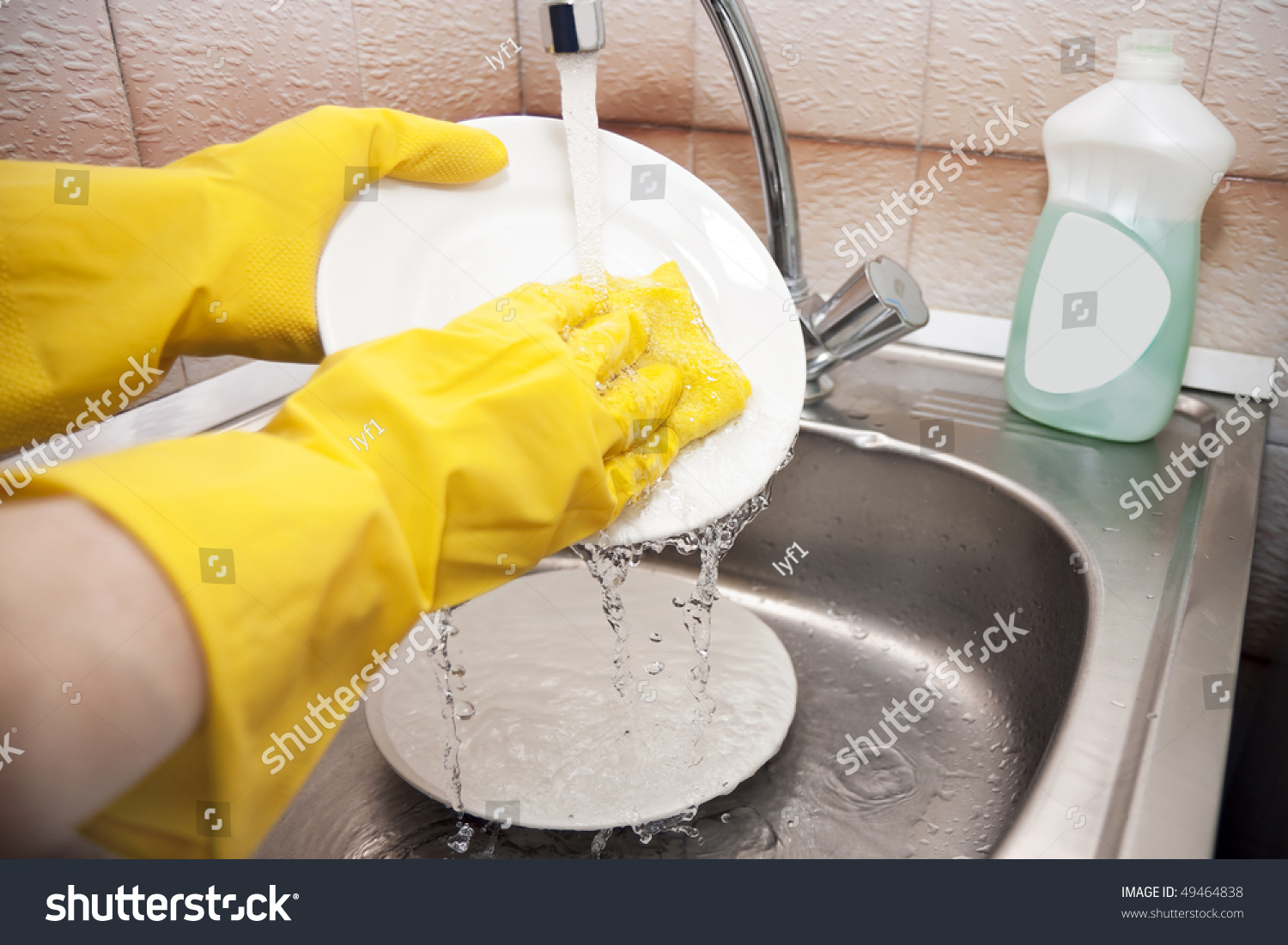 Материалы мытья посуды